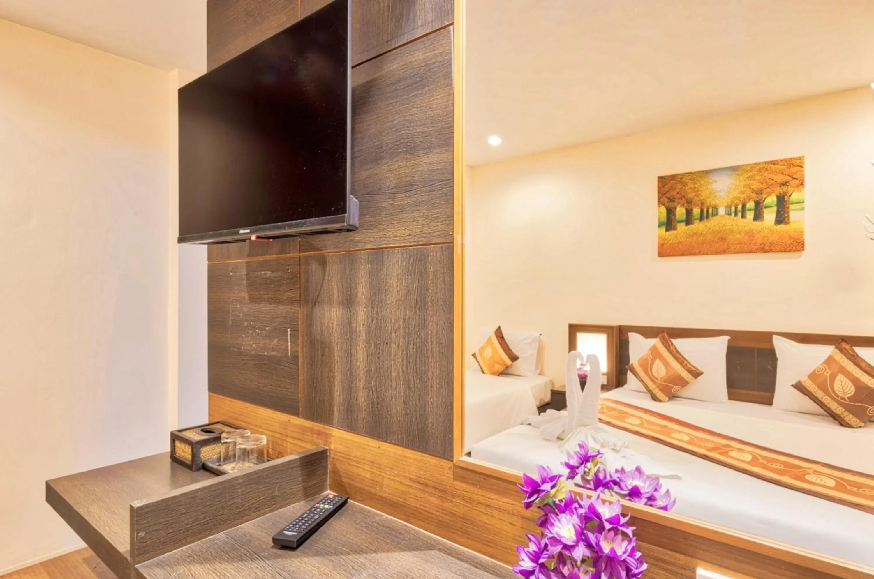 TV and multimedia, TV/Entertainment Center in Lucky Patong Hotel