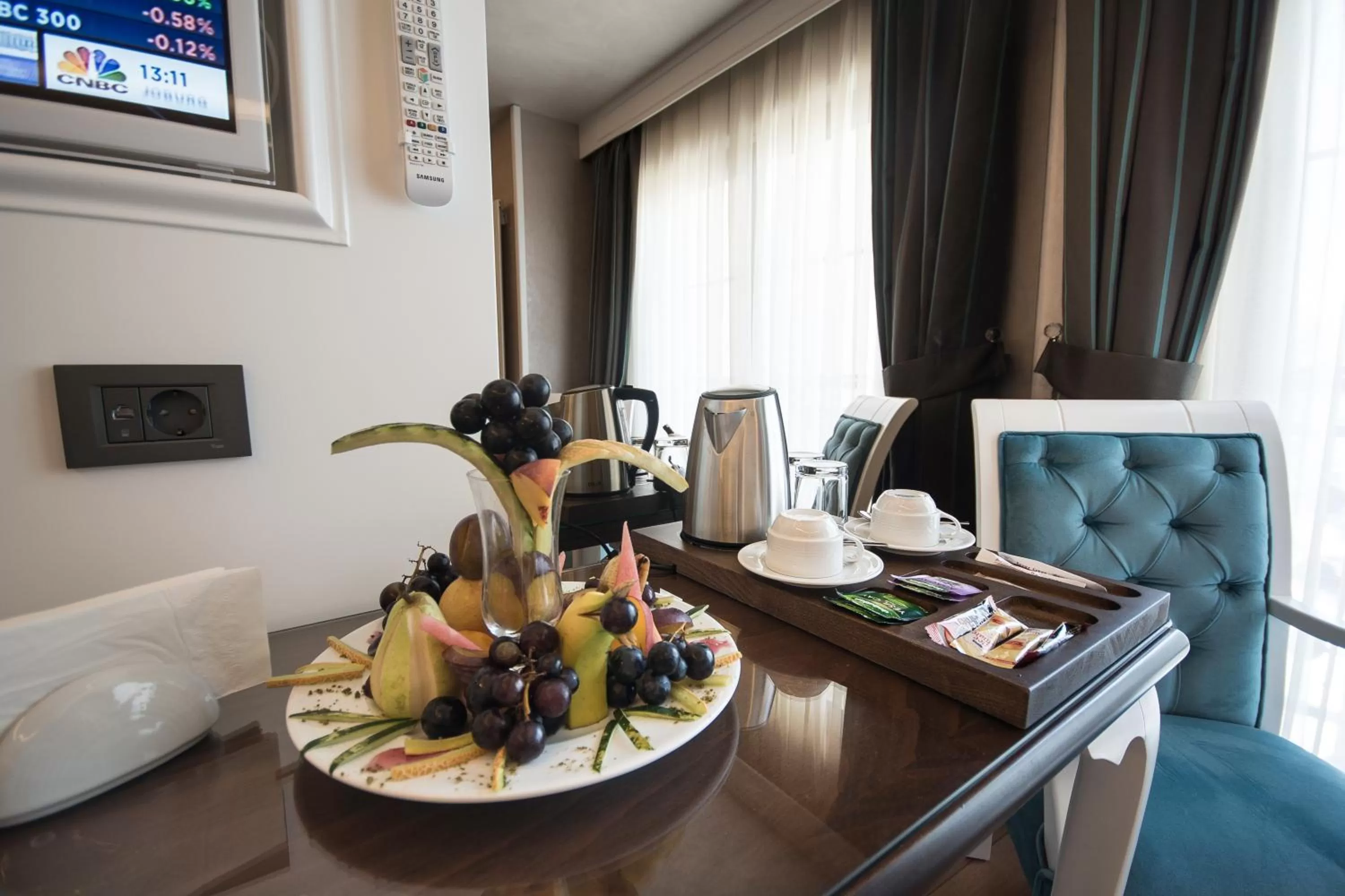 Coffee/tea facilities in Antusa Palace Hotel & Spa