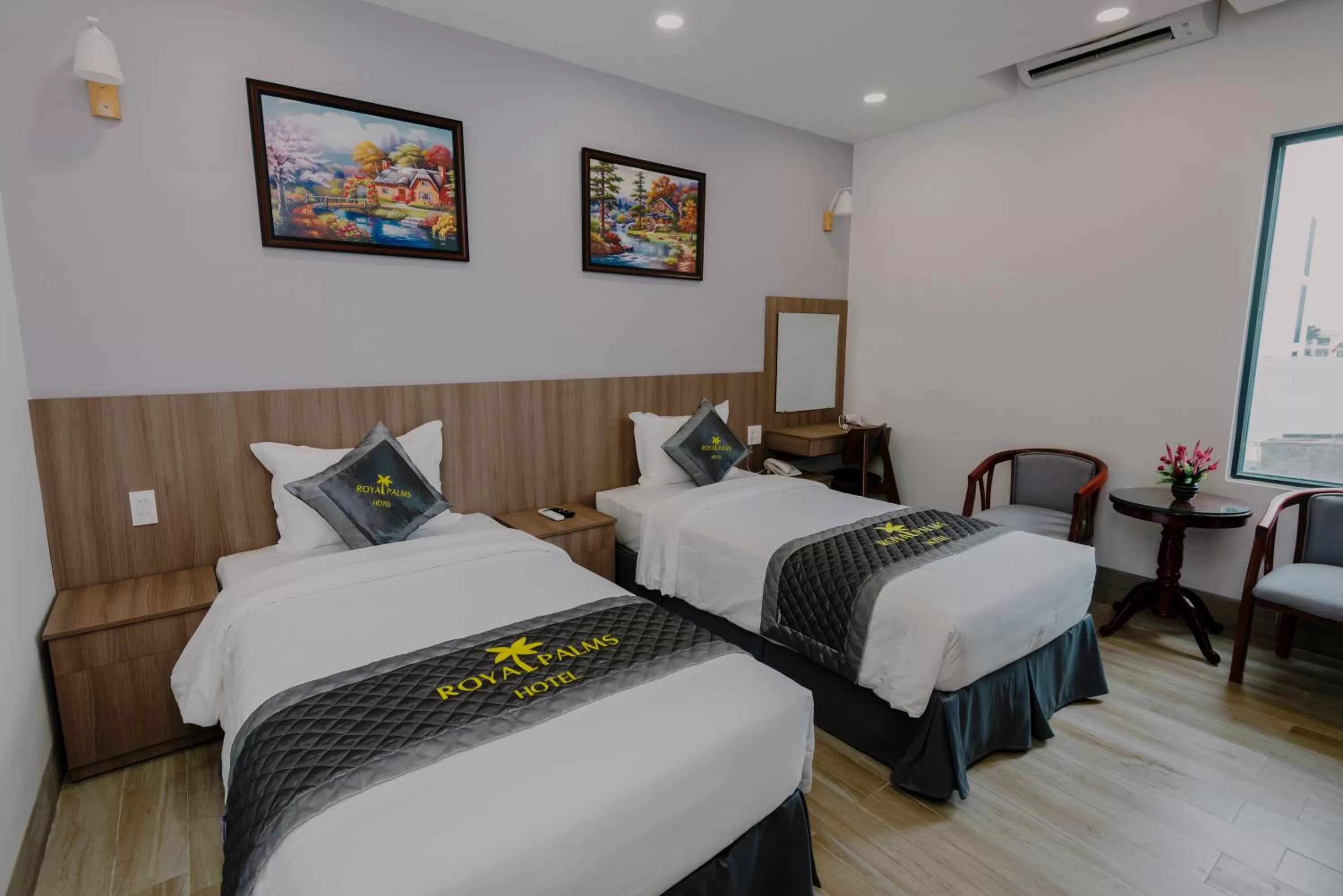 Bed in Royal Palms Hotel