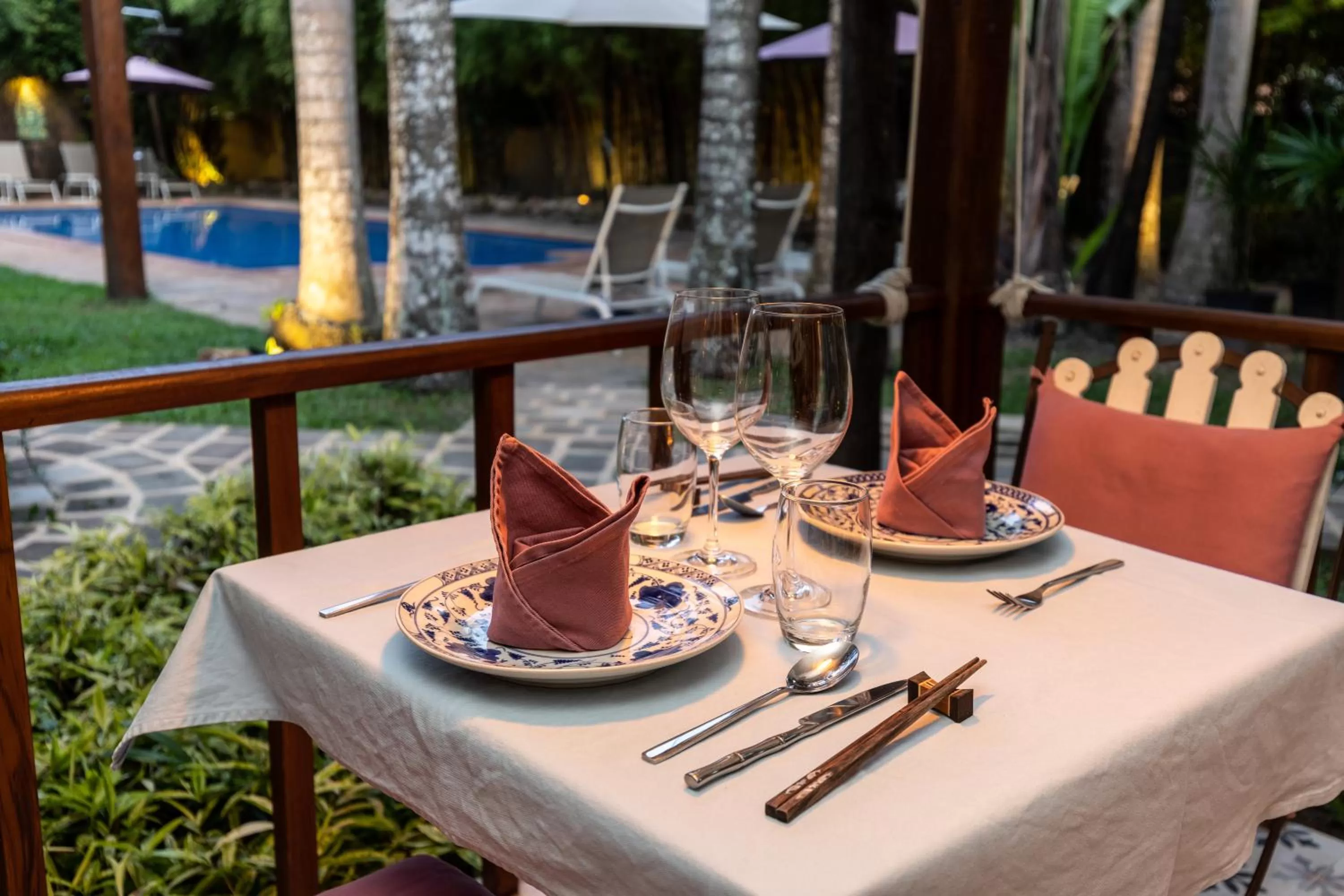 Restaurant/places to eat in La Palmeraie D'angkor