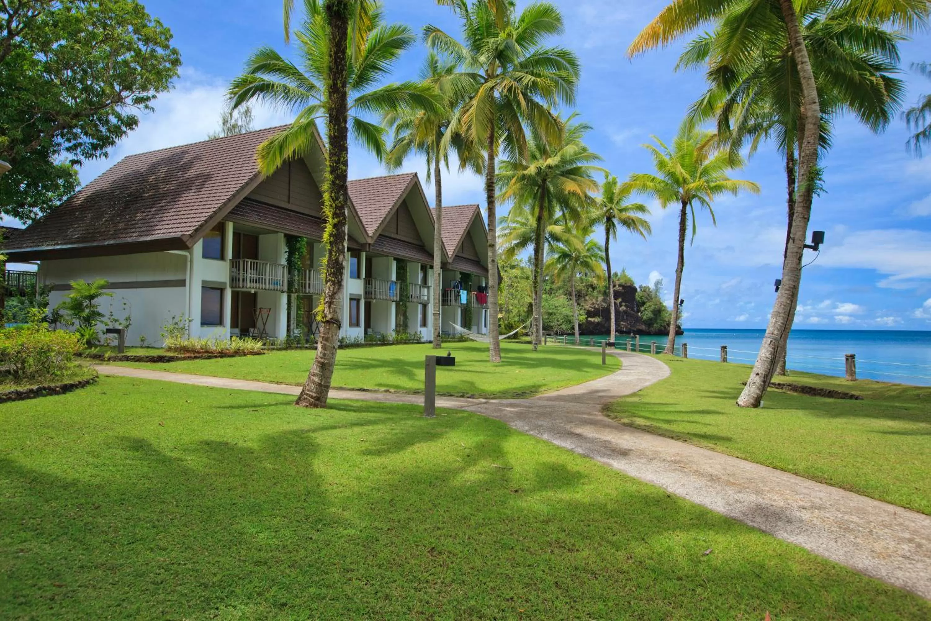 Property building in Palau Pacific Resort & The Pristine Villas and Bungalows