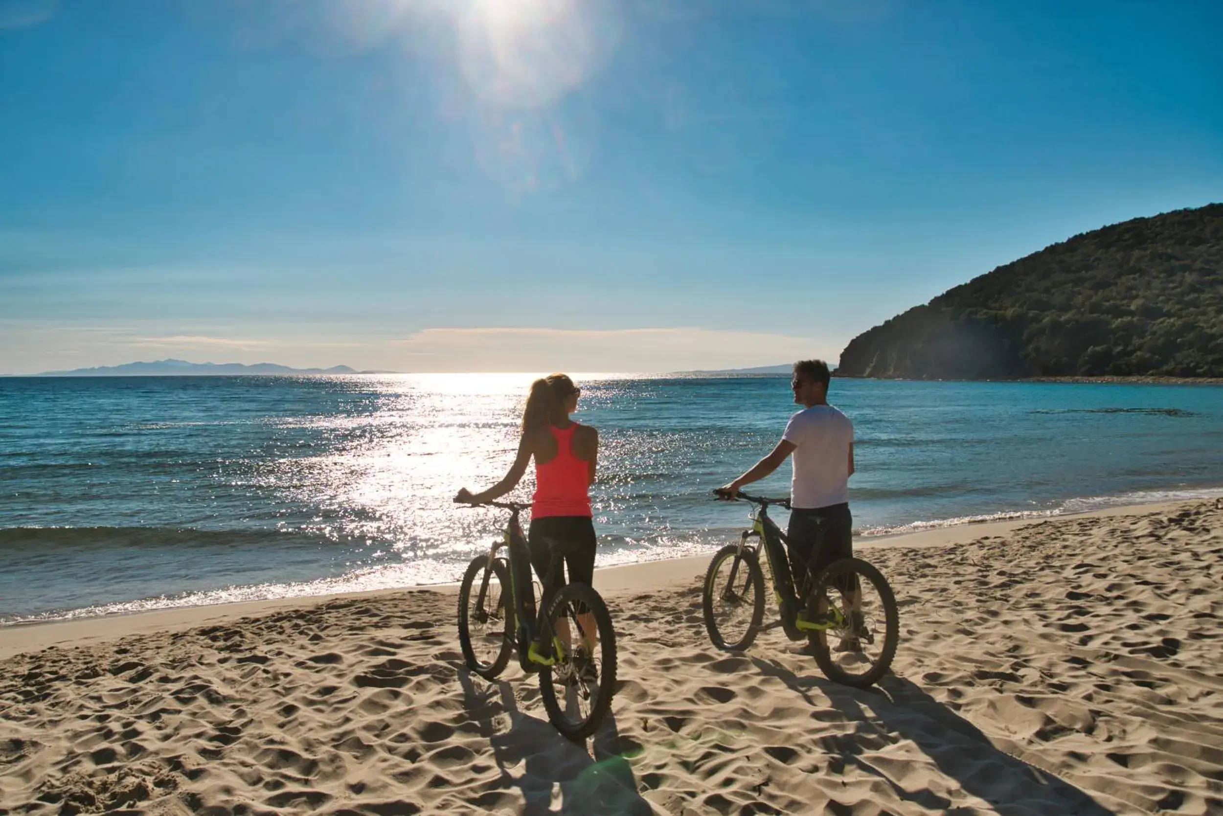 Spring, Biking in The Sense Experience Resort