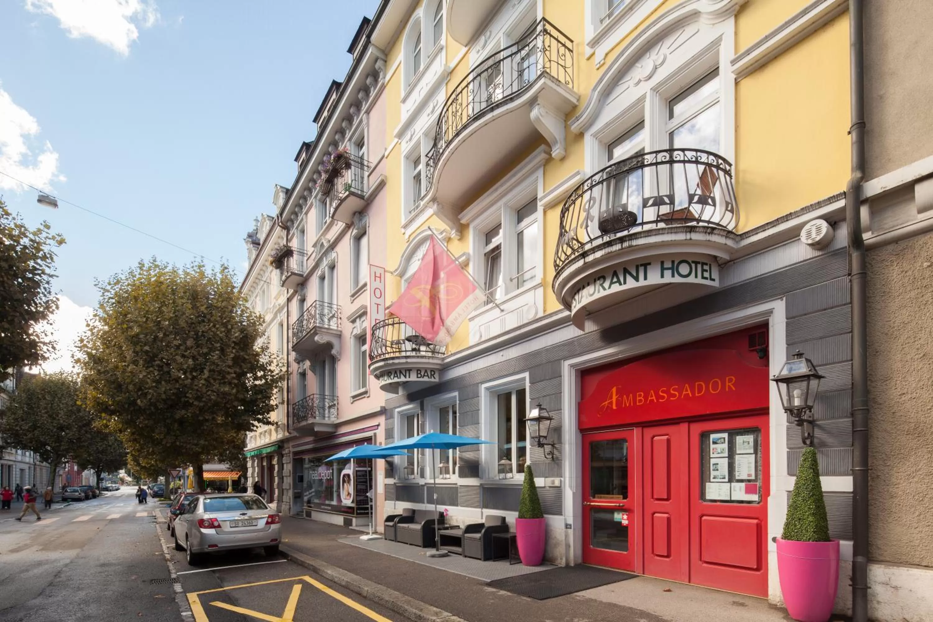 Facade/entrance in Hotel Ambassador