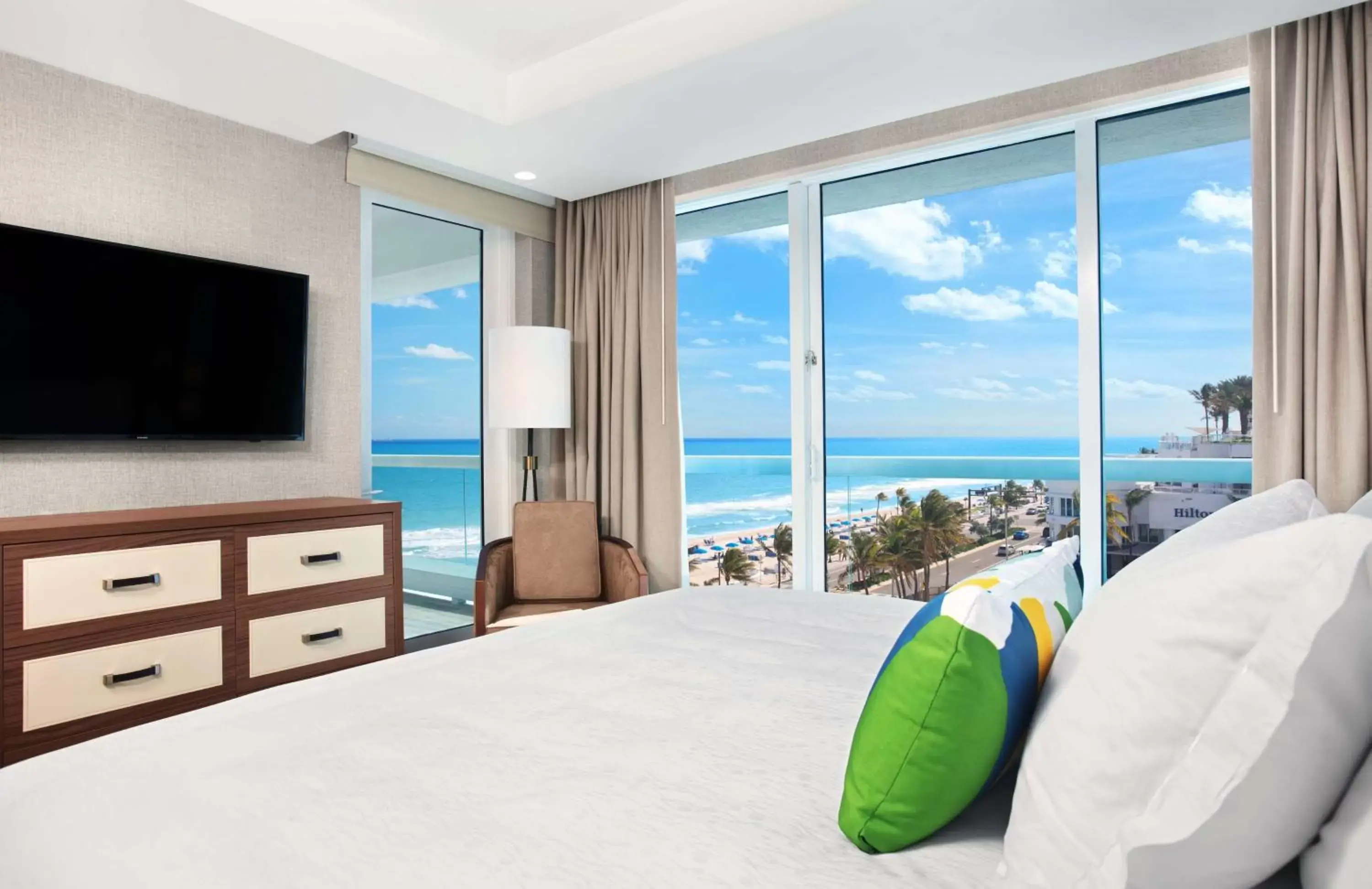 Bedroom in Conrad Fort Lauderdale Beach