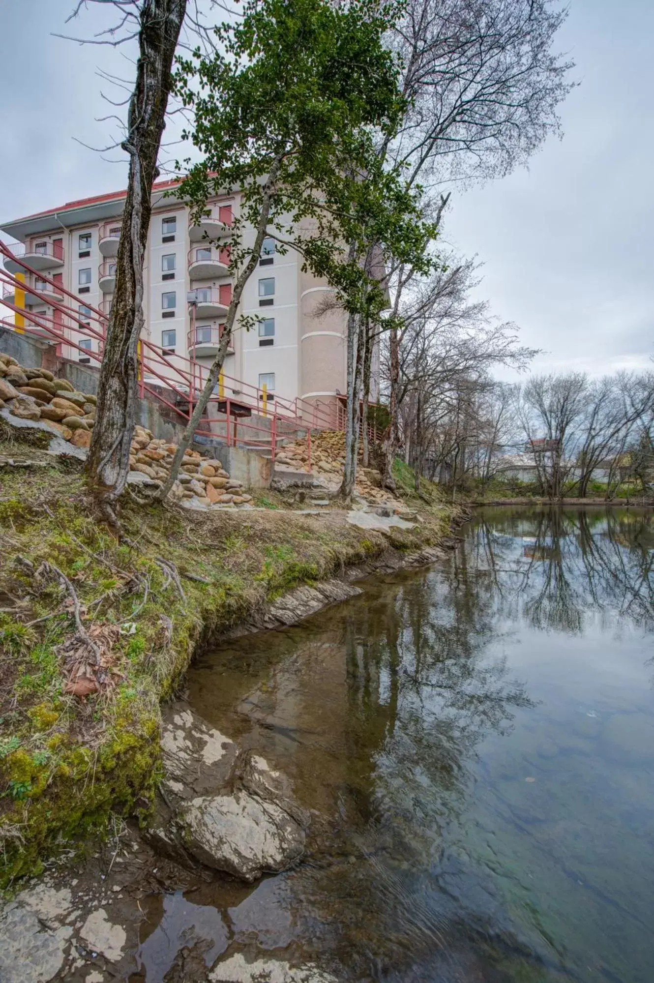 Natural landscape in River Bend Inn - Pigeon Forge