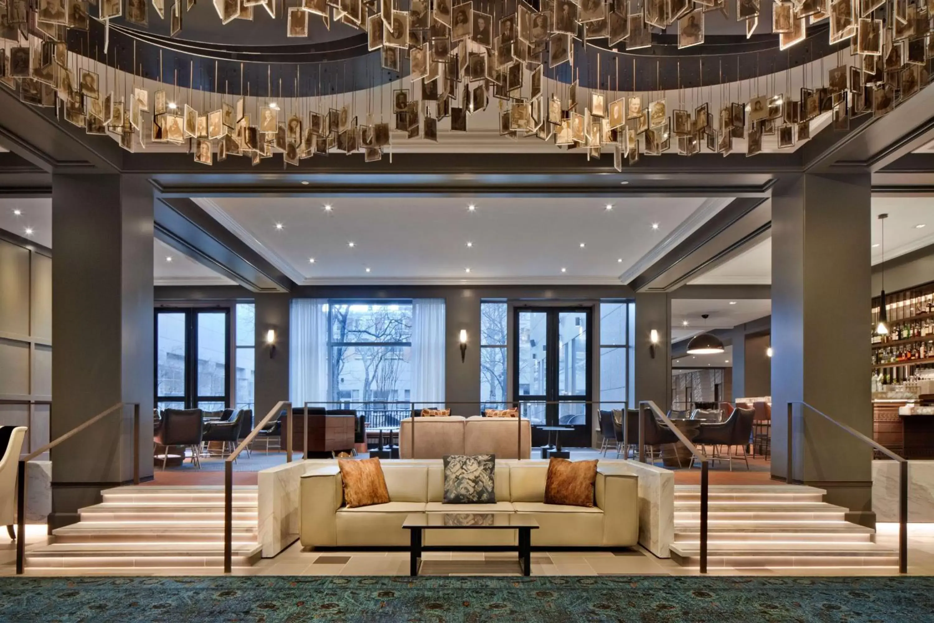 Lobby or reception, Lobby/Reception in The Logan Philadelphia, Curio Collection by Hilton