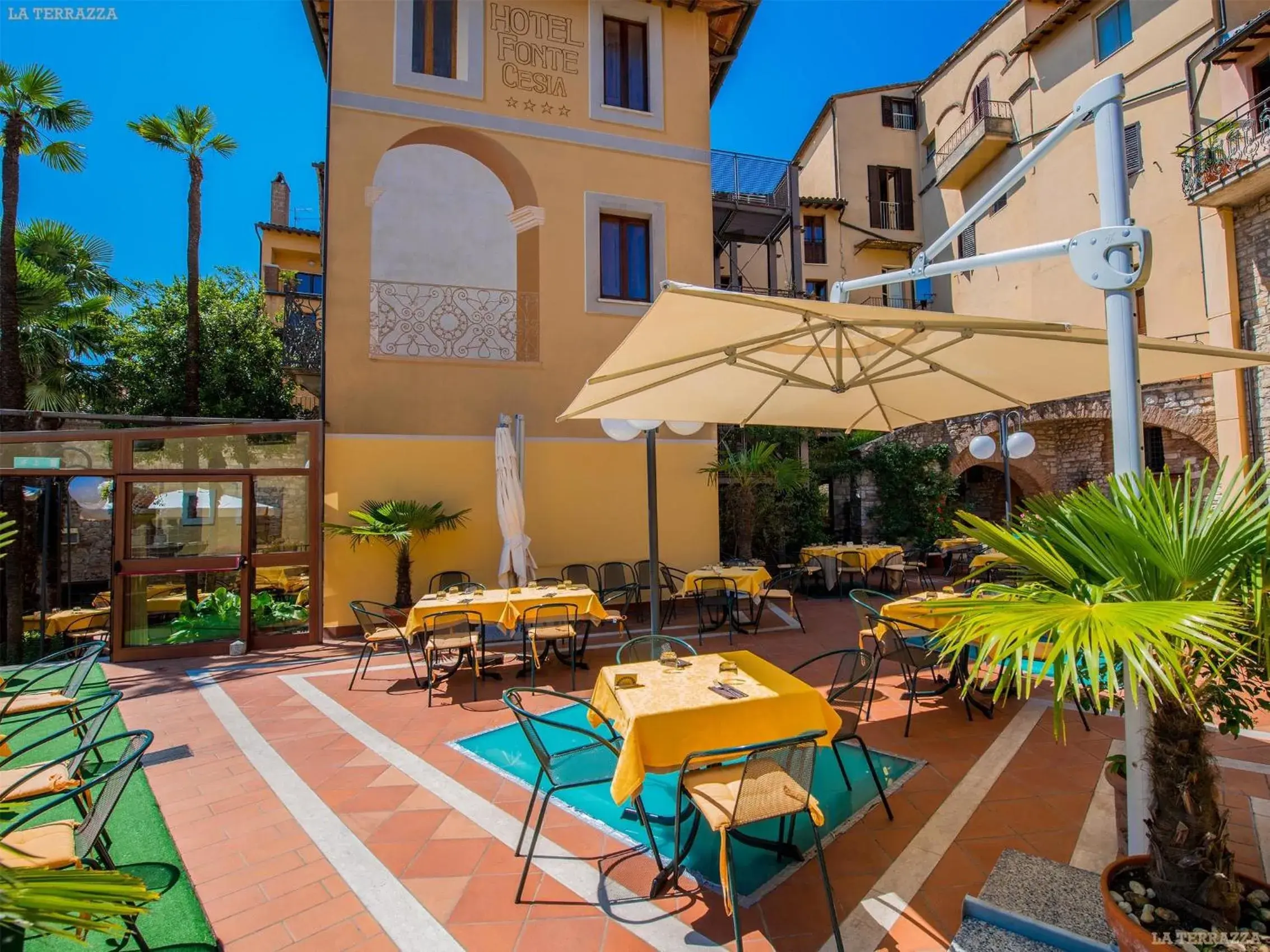 Restaurant/places to eat in Hotel Fonte Cesia