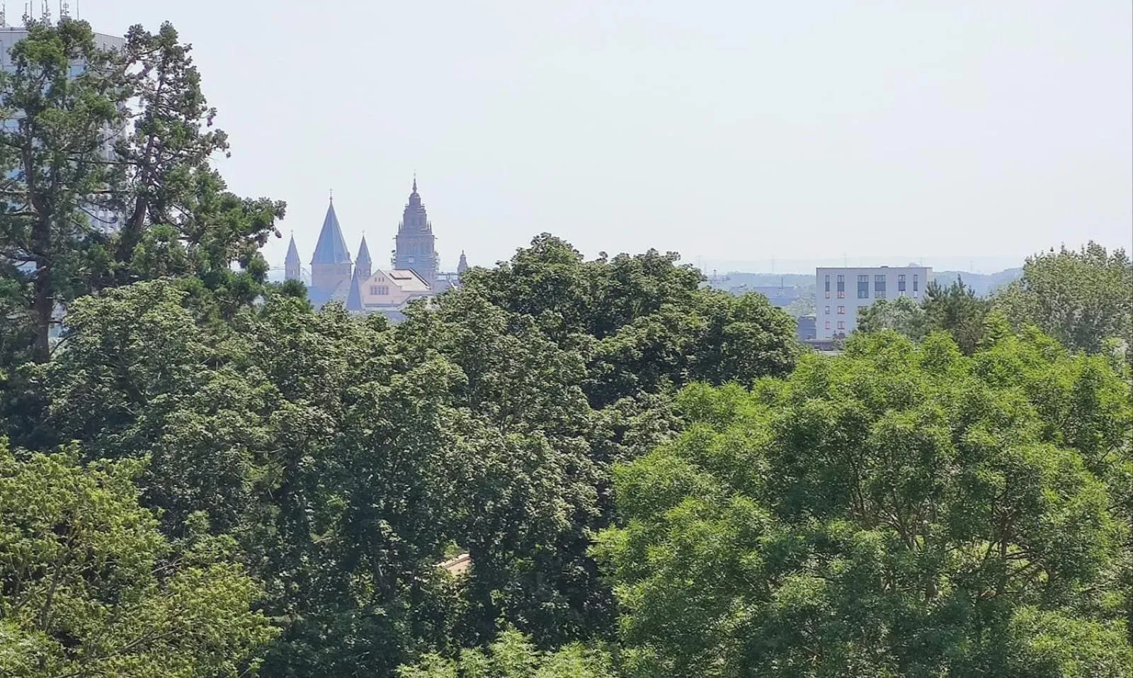 City view in Best Western Hotel Mainz