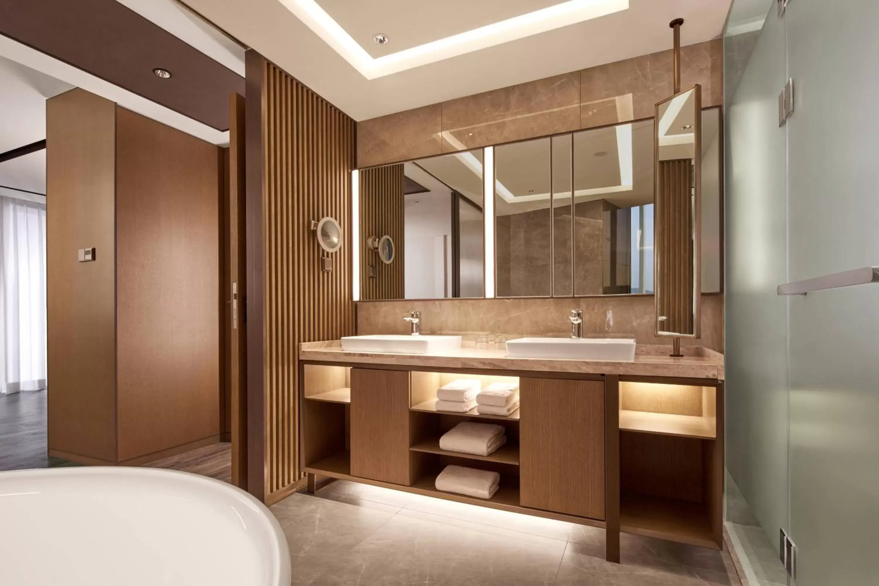Bathroom in Daegu Marriott Hotel