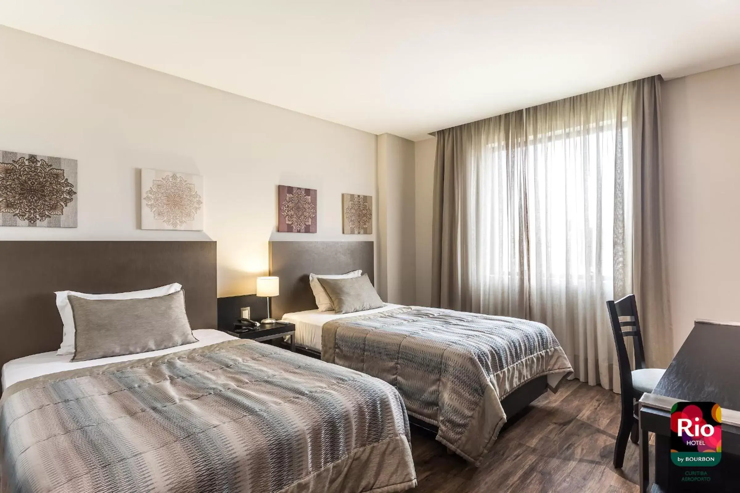 Superior Twin Room - single occupancy in Rio Hotel by Bourbon Curitiba Aeroporto Superior Twin Room - single occupancy in Rio Hotel by Bourbon Curitiba Aeroporto