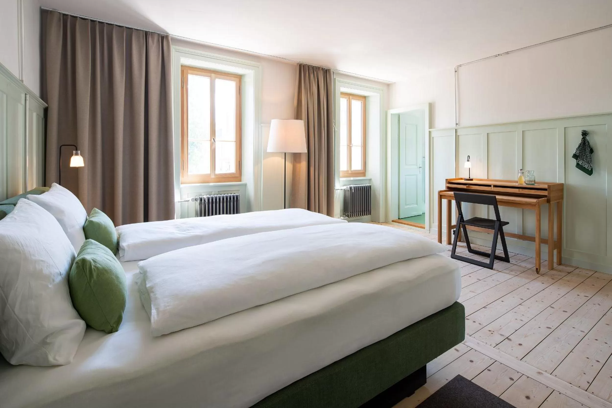 Bedroom, Bed in Culinarium Alpinum