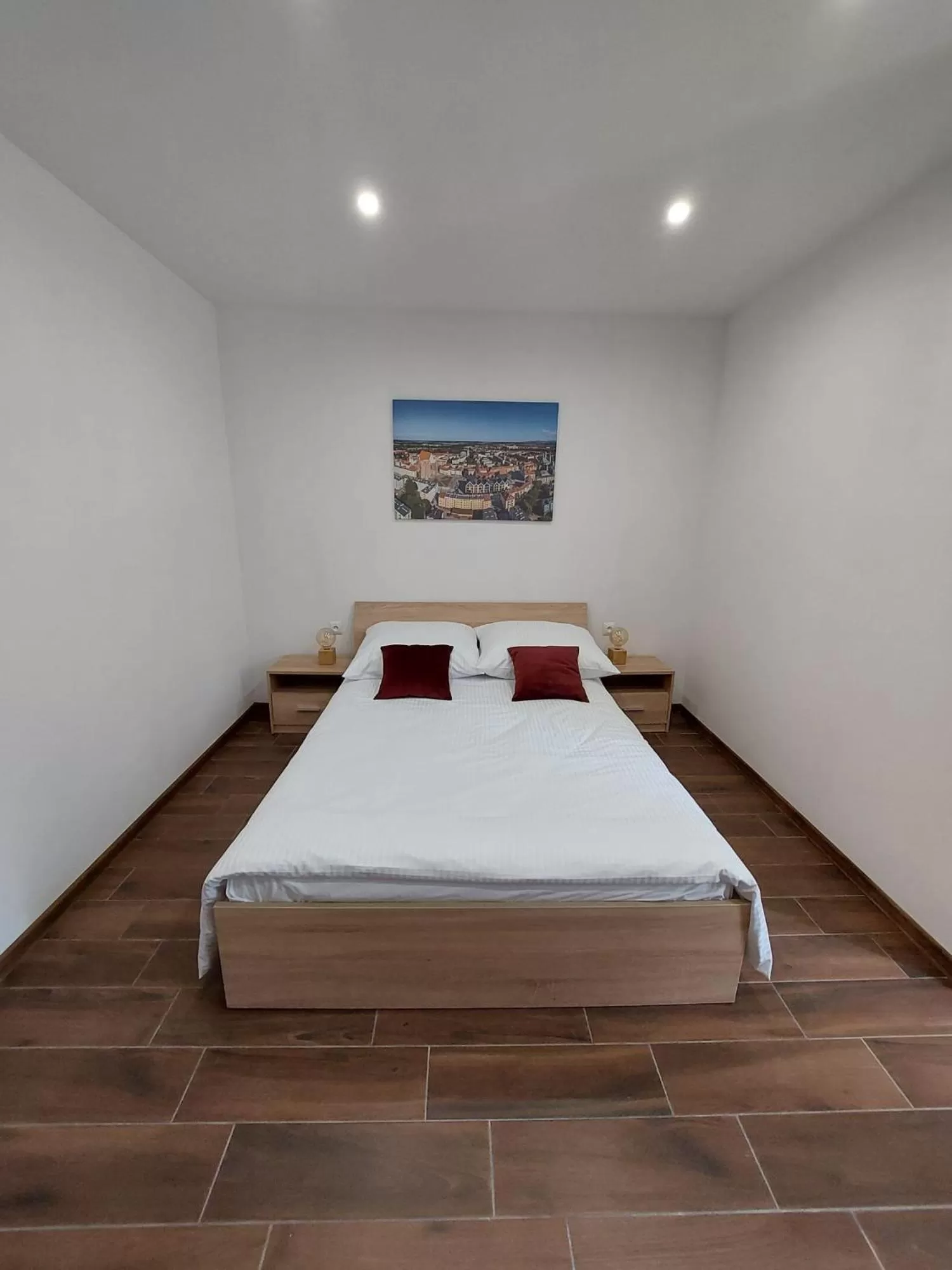 Bedroom, Bed in Apartament Residence Nysa