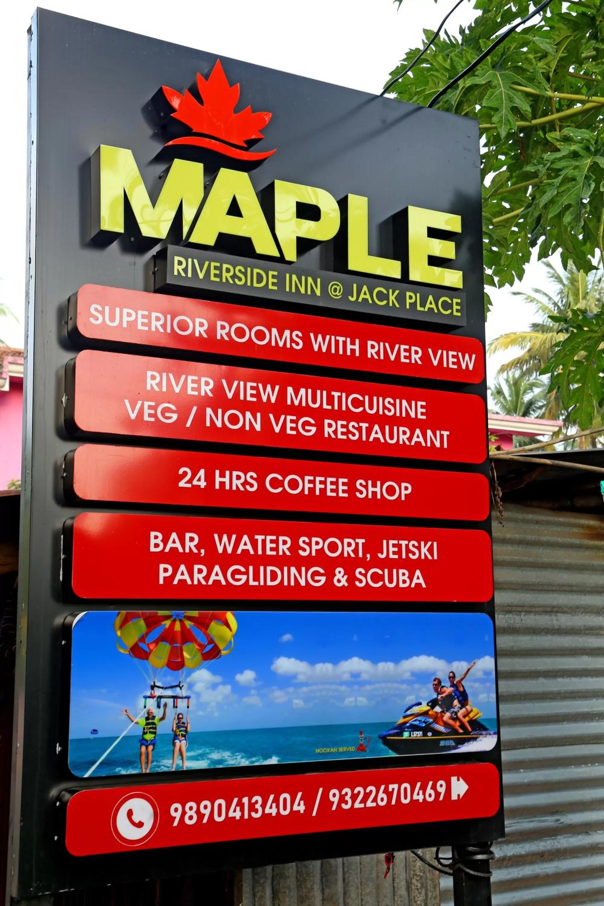 Property logo or sign in M aples Jacks Place