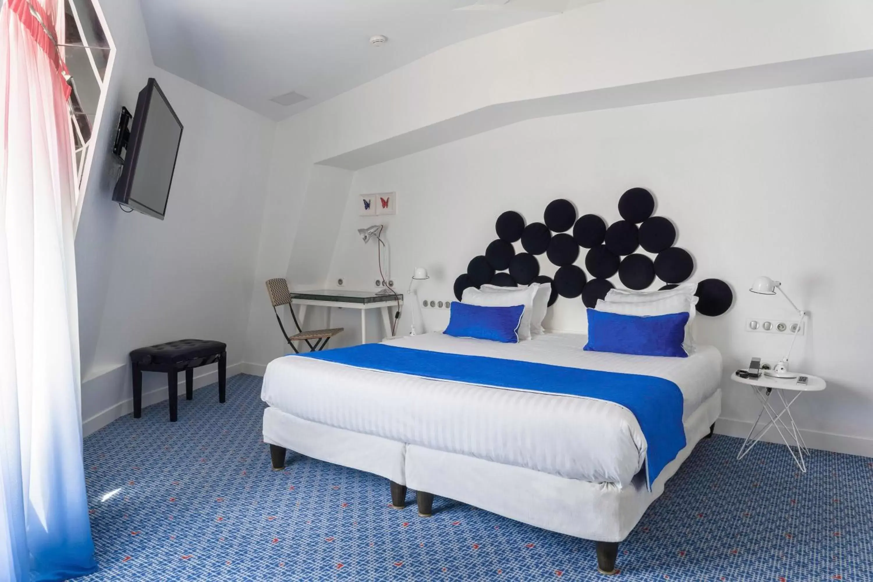 Bedroom, Bed in Hotel 34B - Astotel