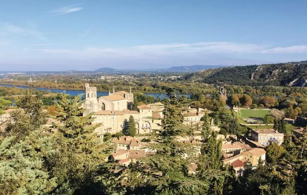 Bird's-eye View in LES JARDINS DE LA CATHÉDRALE chambres d Hôtes gîte de groupe