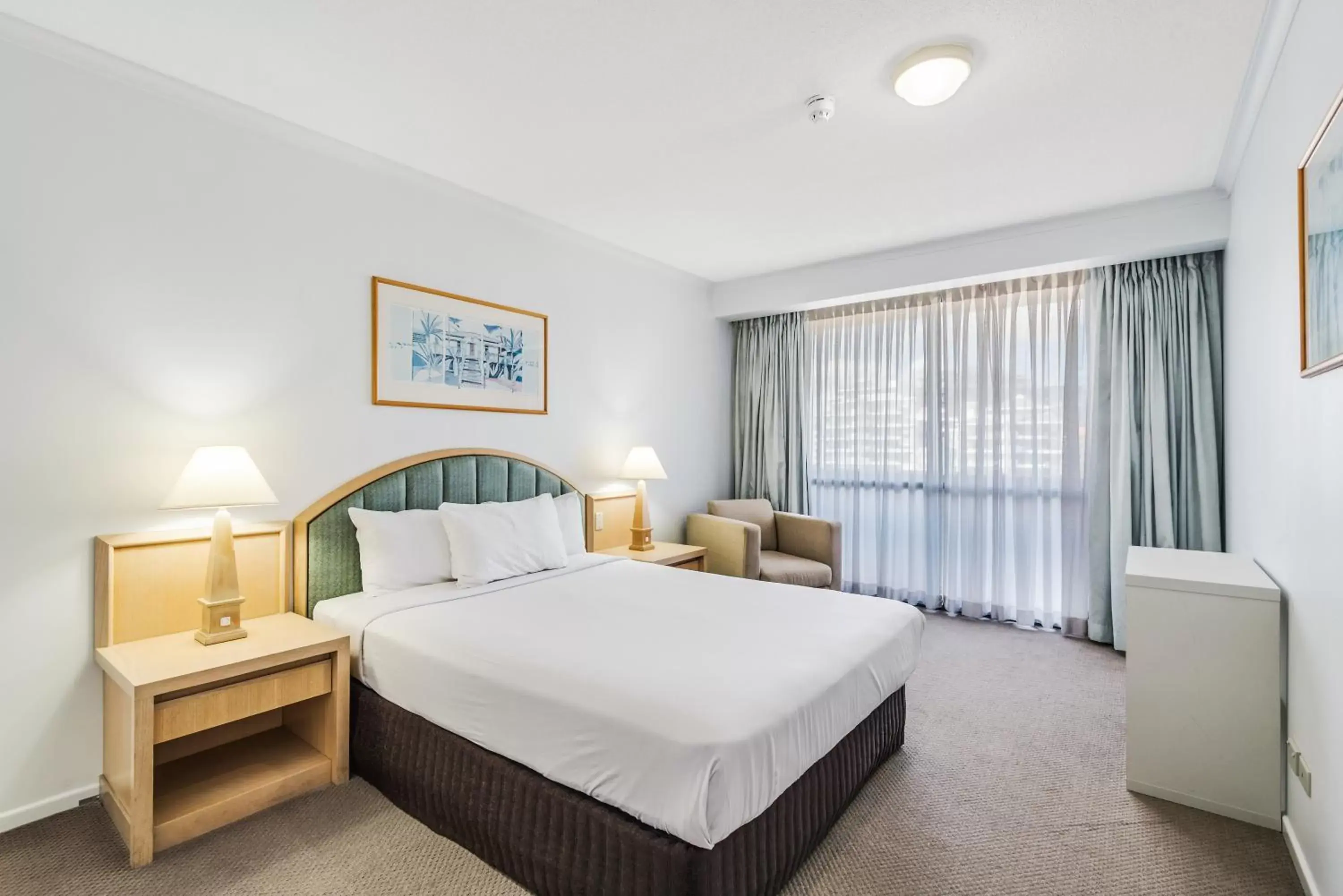 Bedroom, Bed in Central Dockside Apartment Hotel