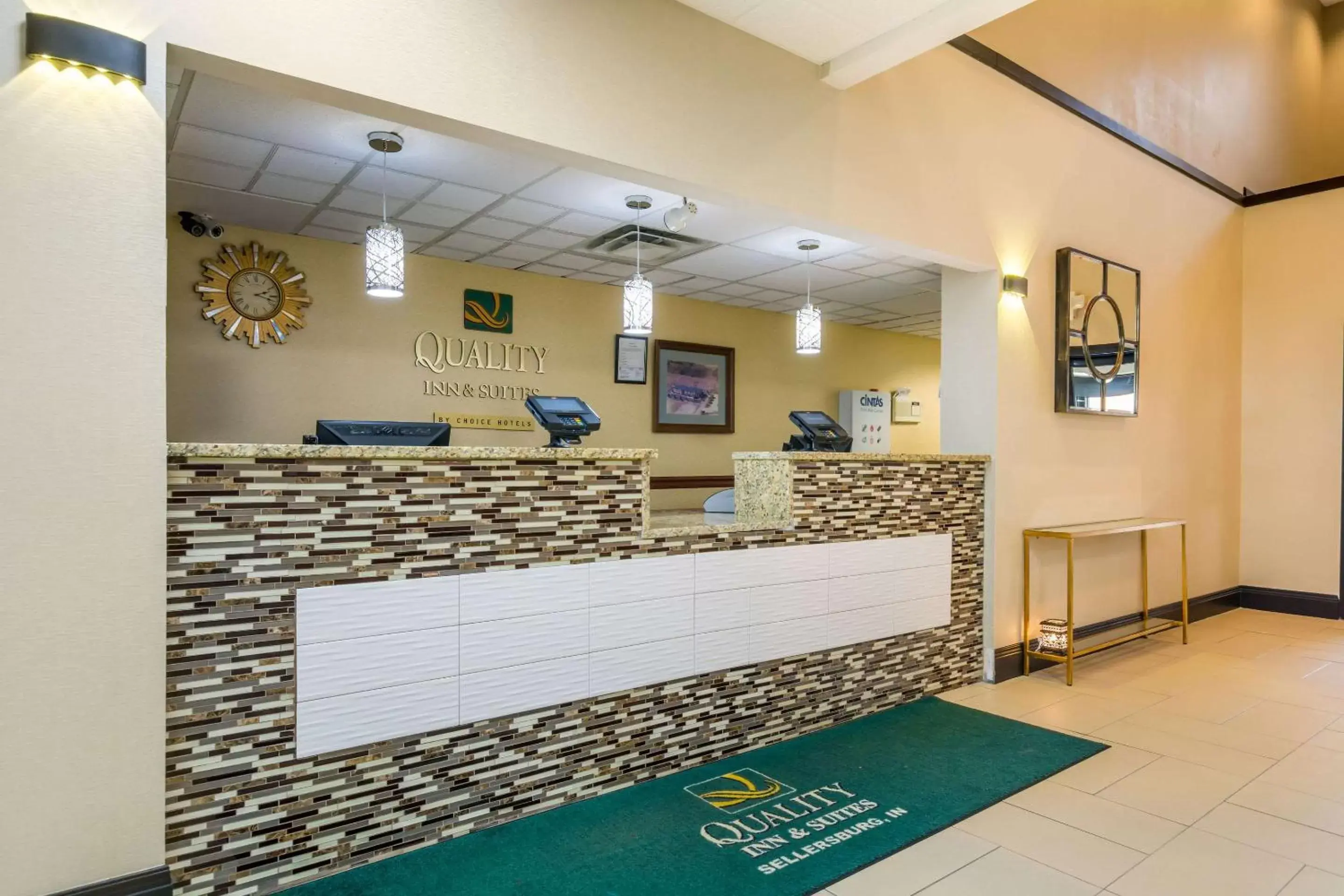 Lobby or reception, Lobby/Reception in Quality Inn & Suites-Sellersburg