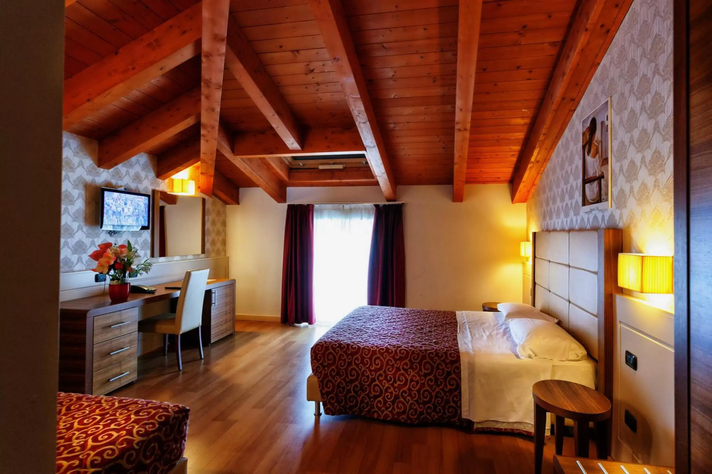 Bedroom, Bed in Hotel Eridano