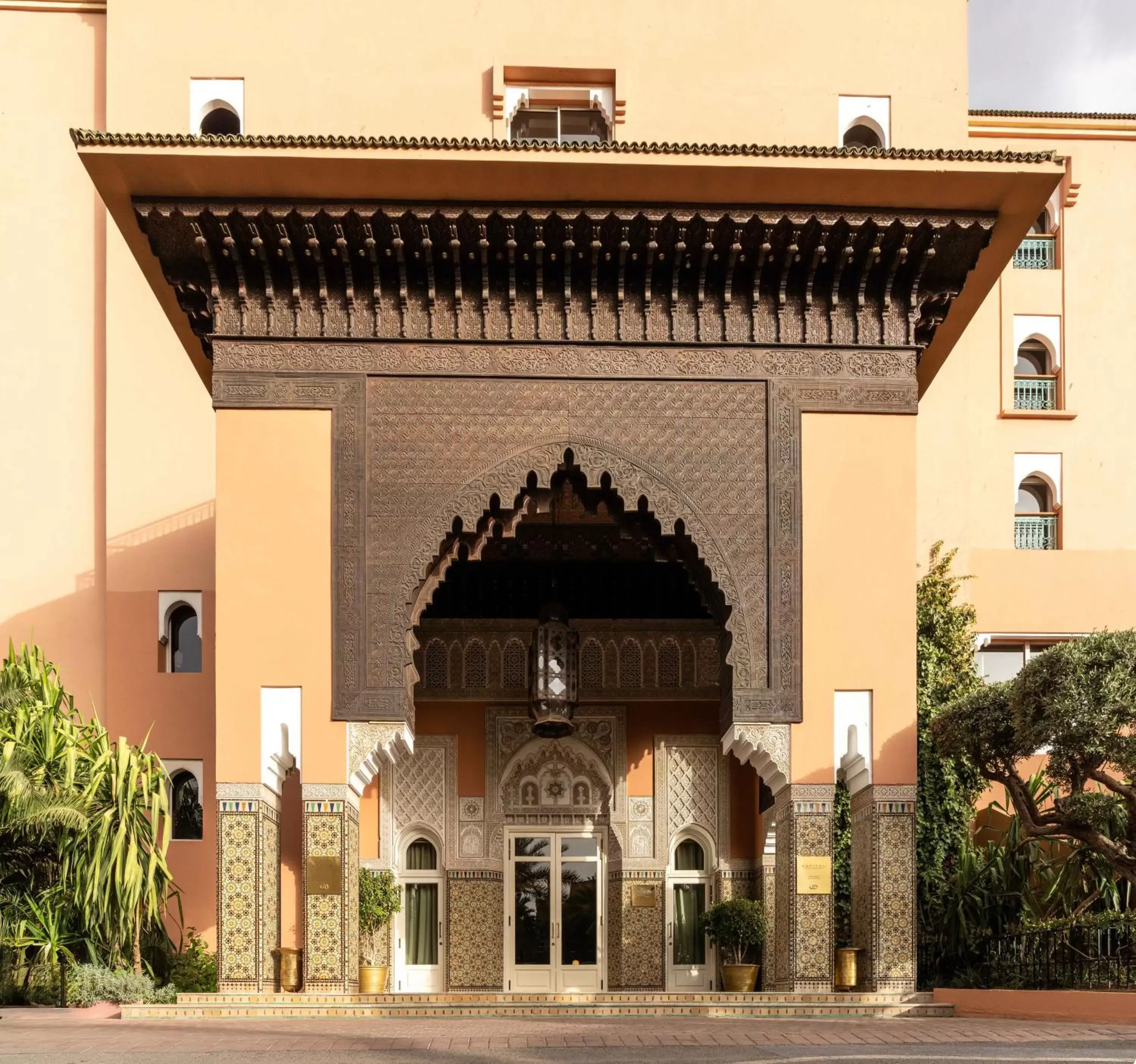 Facade/entrance in Sofitel Marrakech Lounge and Spa