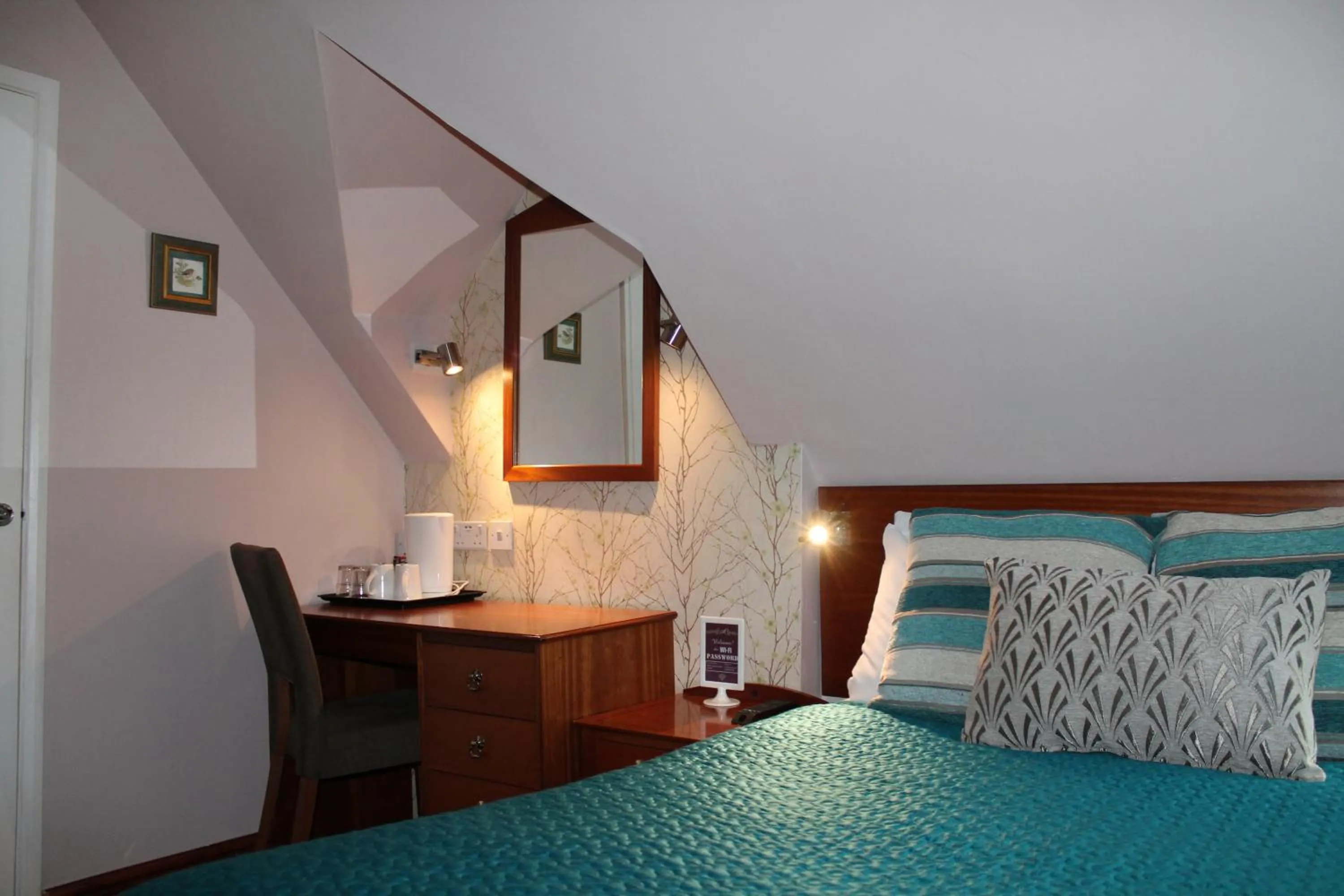 Bedroom, Bed in The Abbey House Hotel