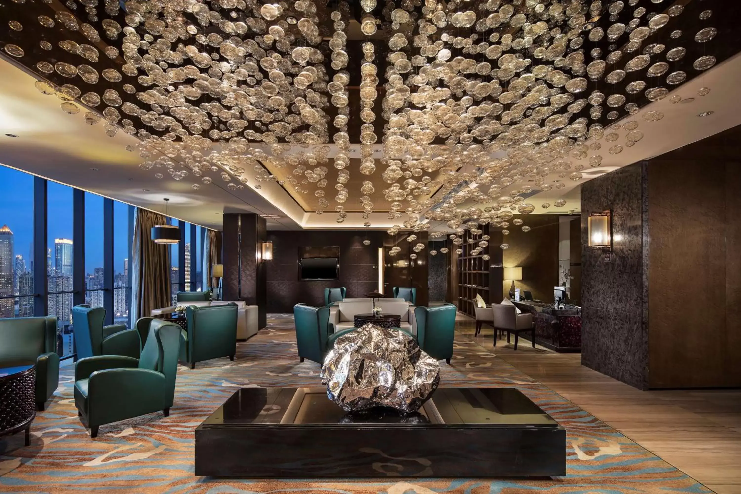 Property building in Hilton Guangzhou Tianhe Property building in Hilton Guangzhou Tianhe