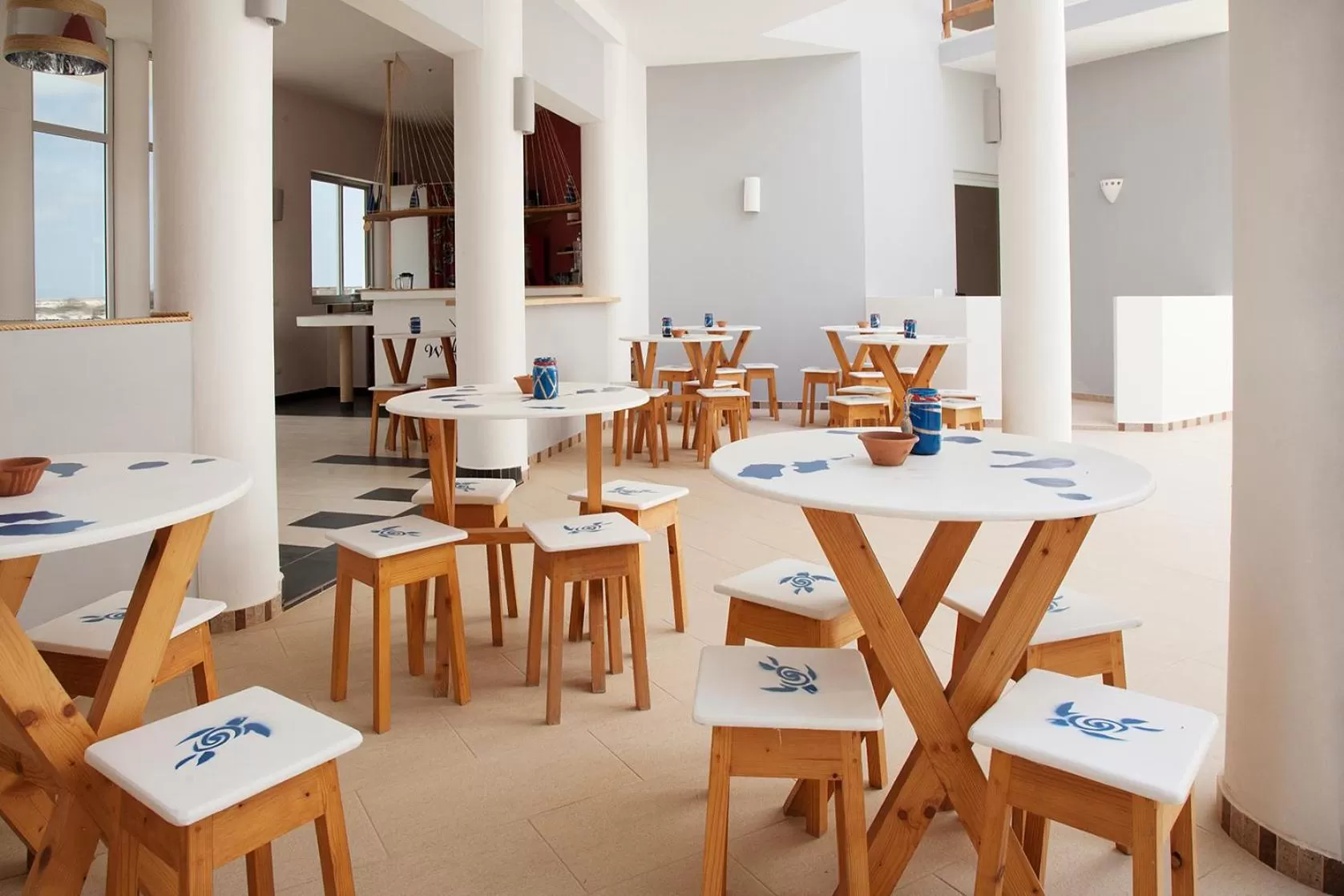 Lounge or bar in Cala da Lua apartments