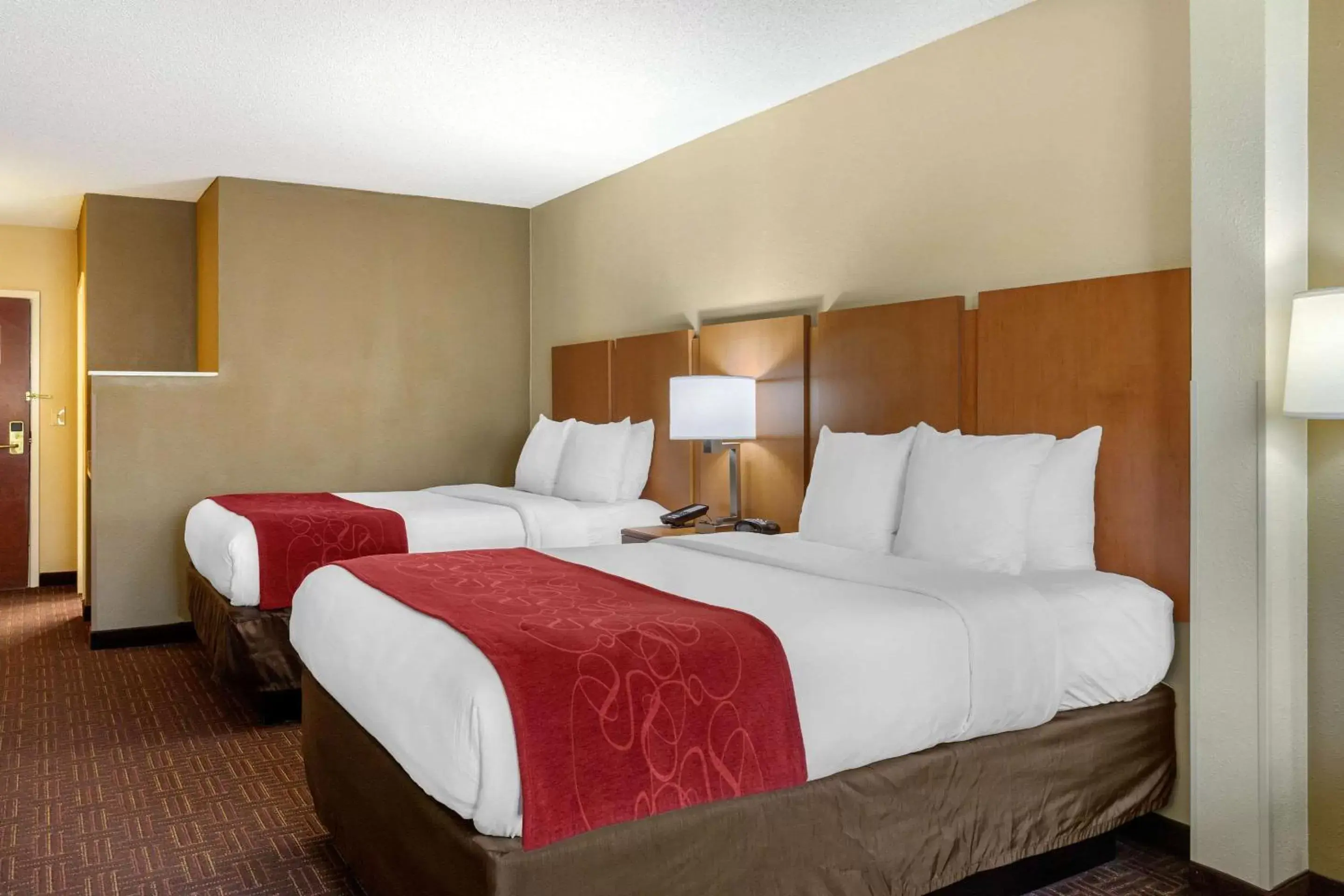 Photo of the whole room, Bed in Comfort Suites Hanes Mall