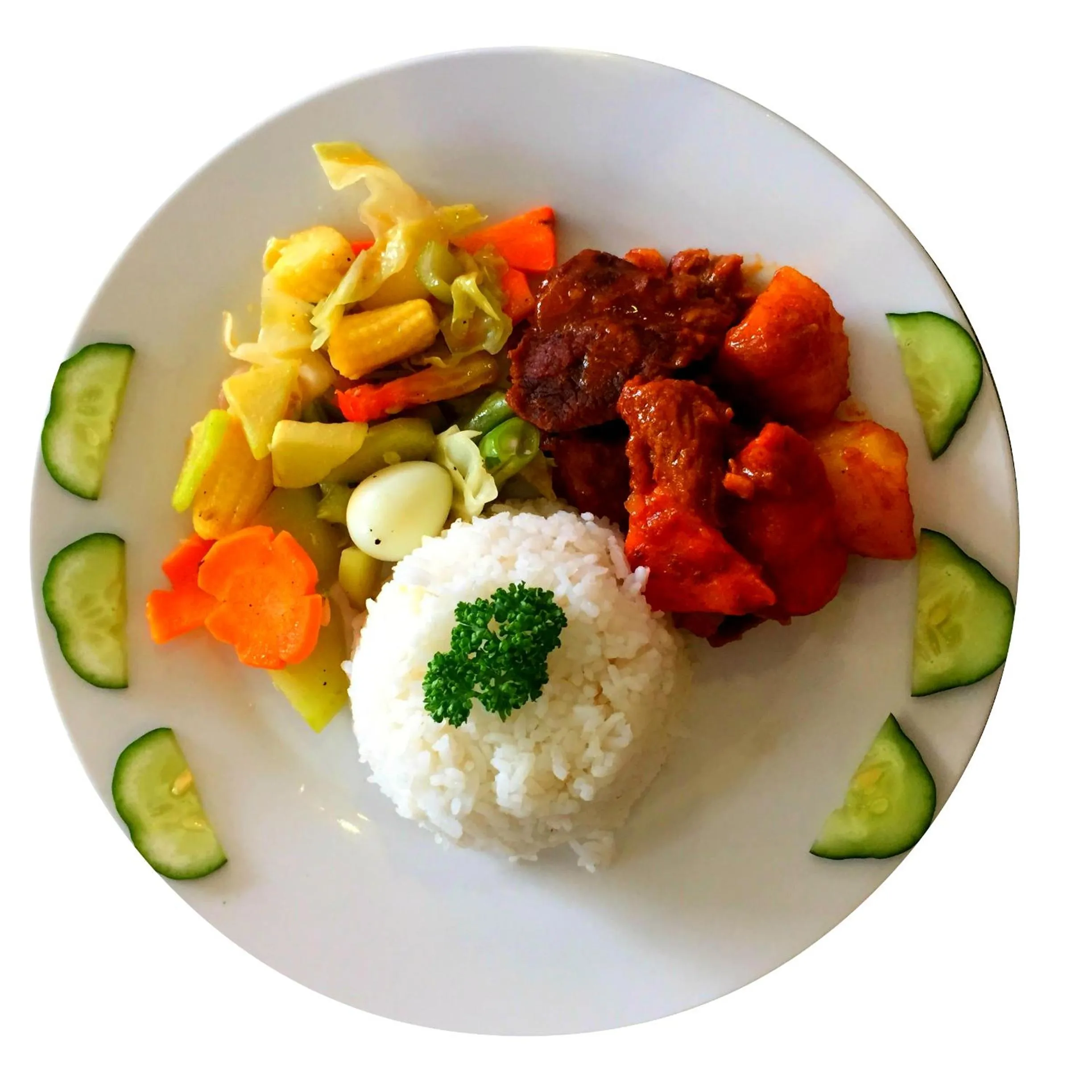 Breakfast in Comfy Inn Manila-Kalaw