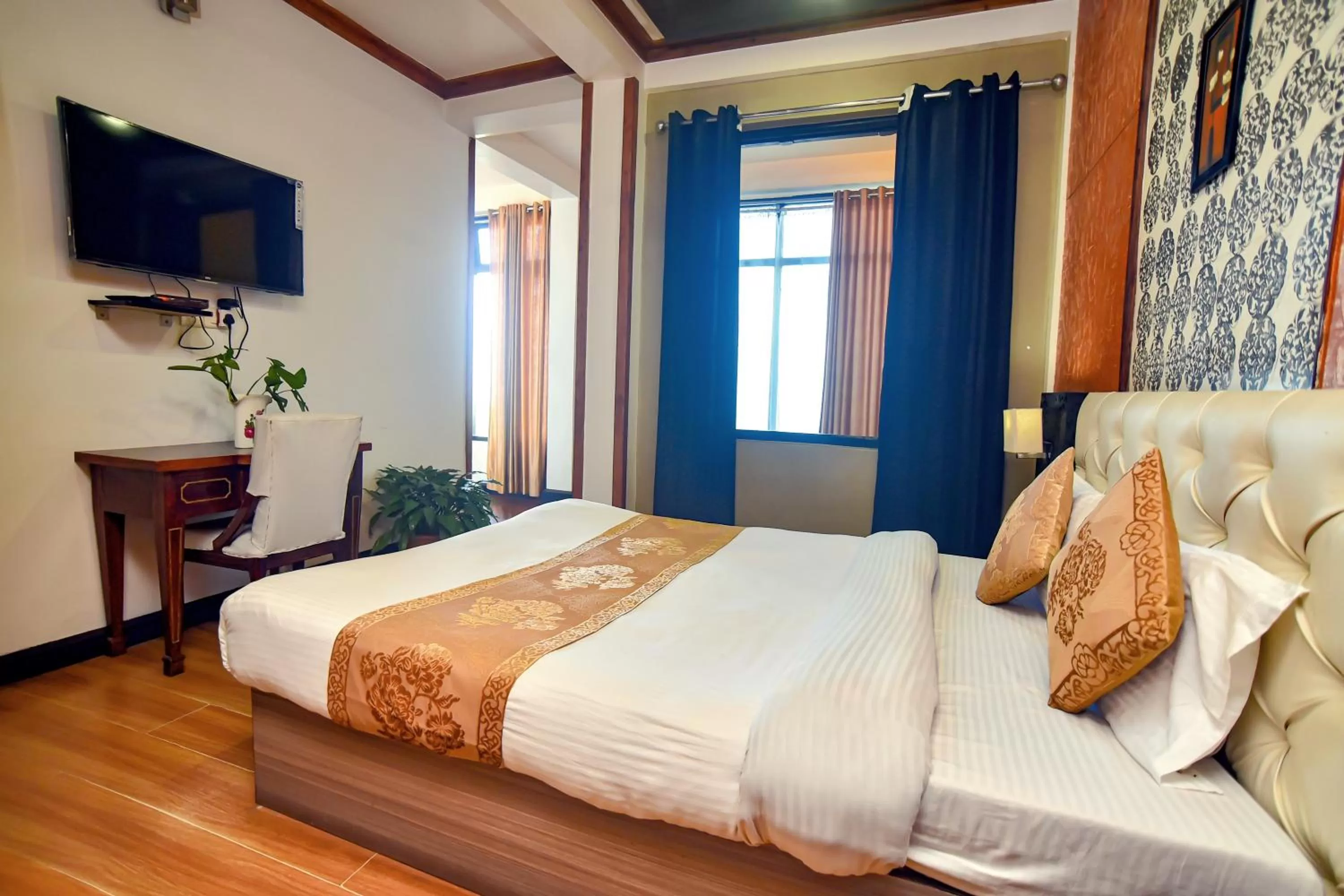 Bedroom in Sood's Himalayan Vista