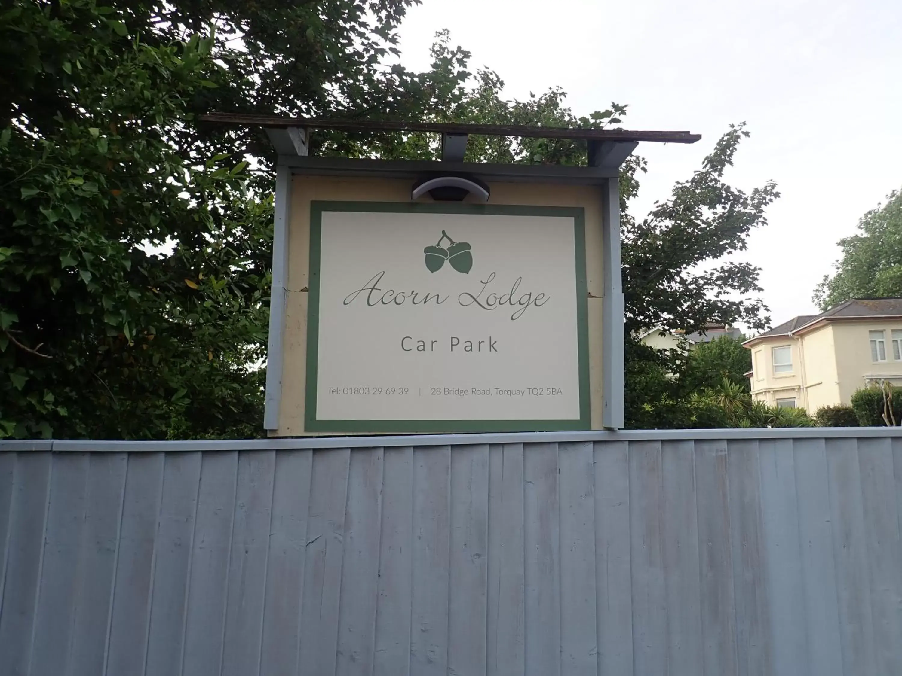 Property logo or sign in Acorn Lodge