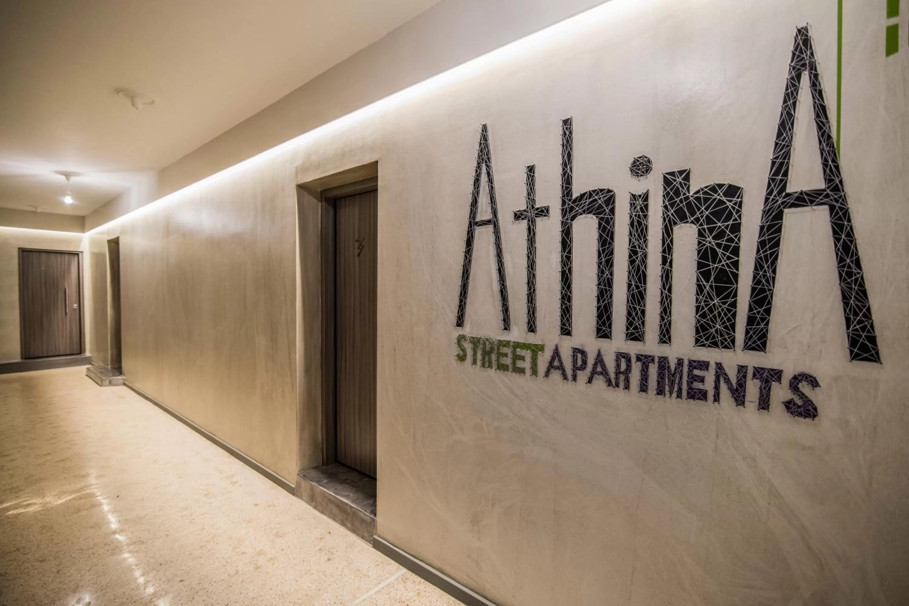 Lobby or reception in AthinA STREETAPARTMENTS