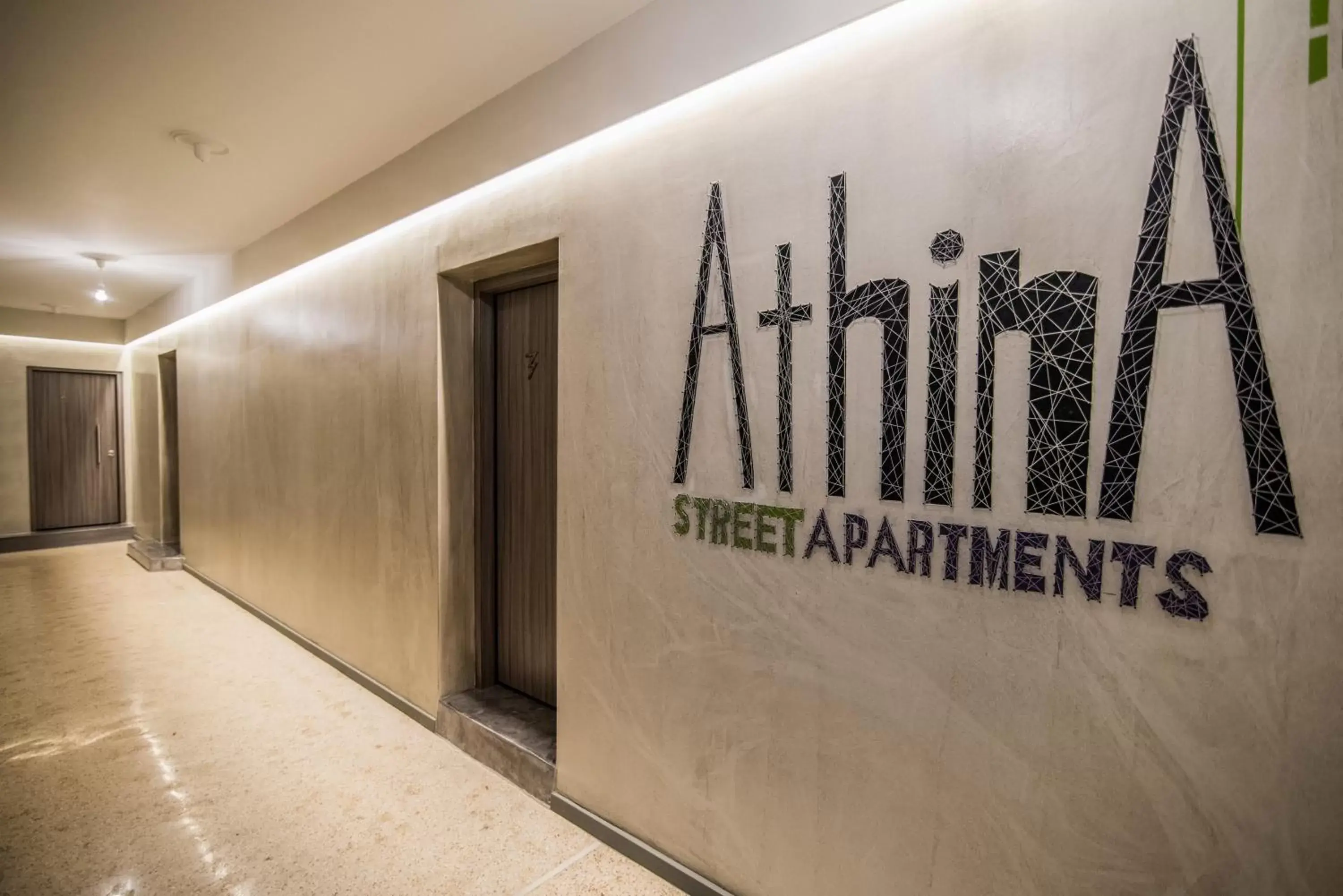 Lobby or reception, Property Logo/Sign in AthinA STREETAPARTMENTS