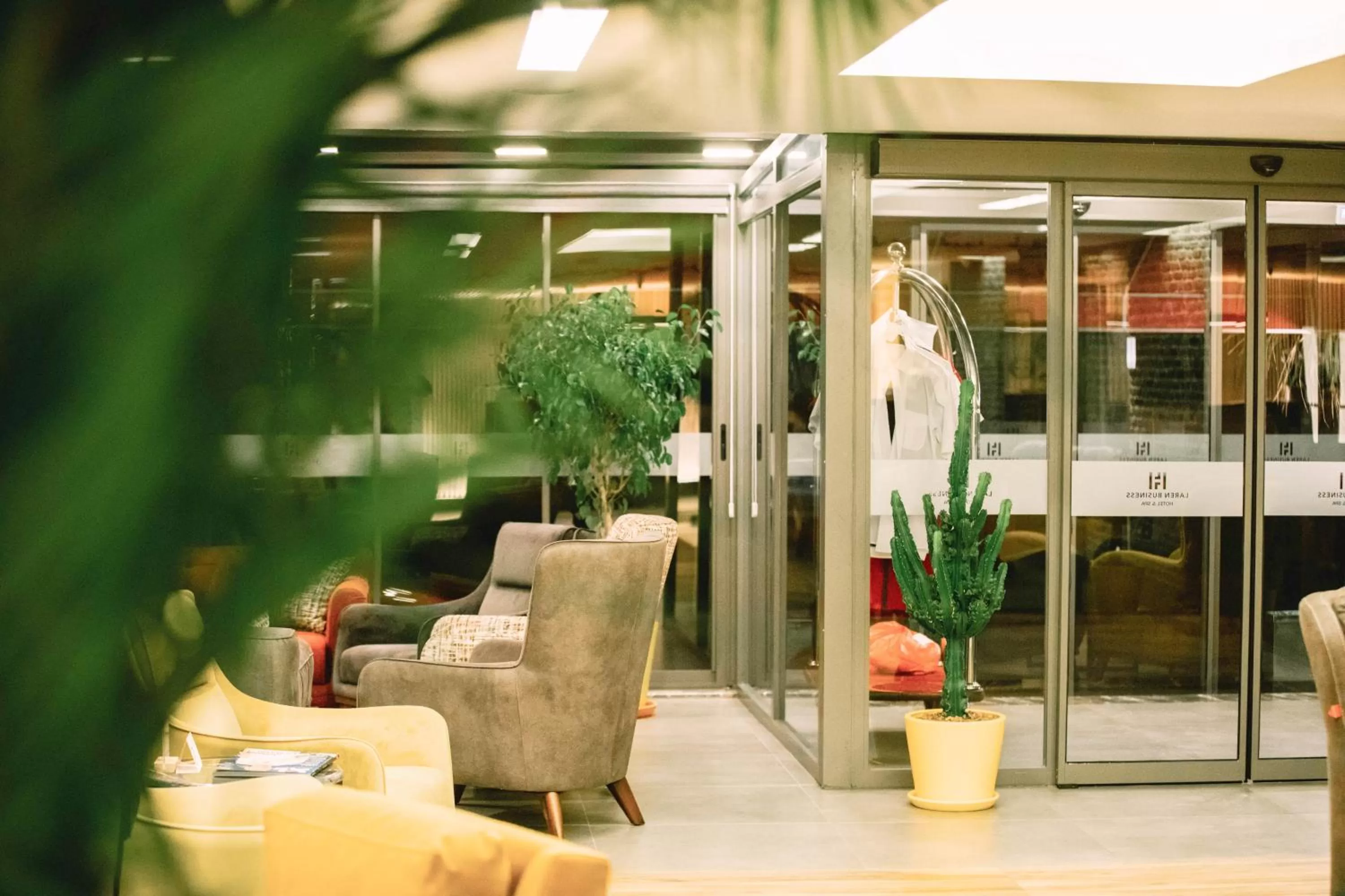 Patio in Laren Sea Side Hotel Spa