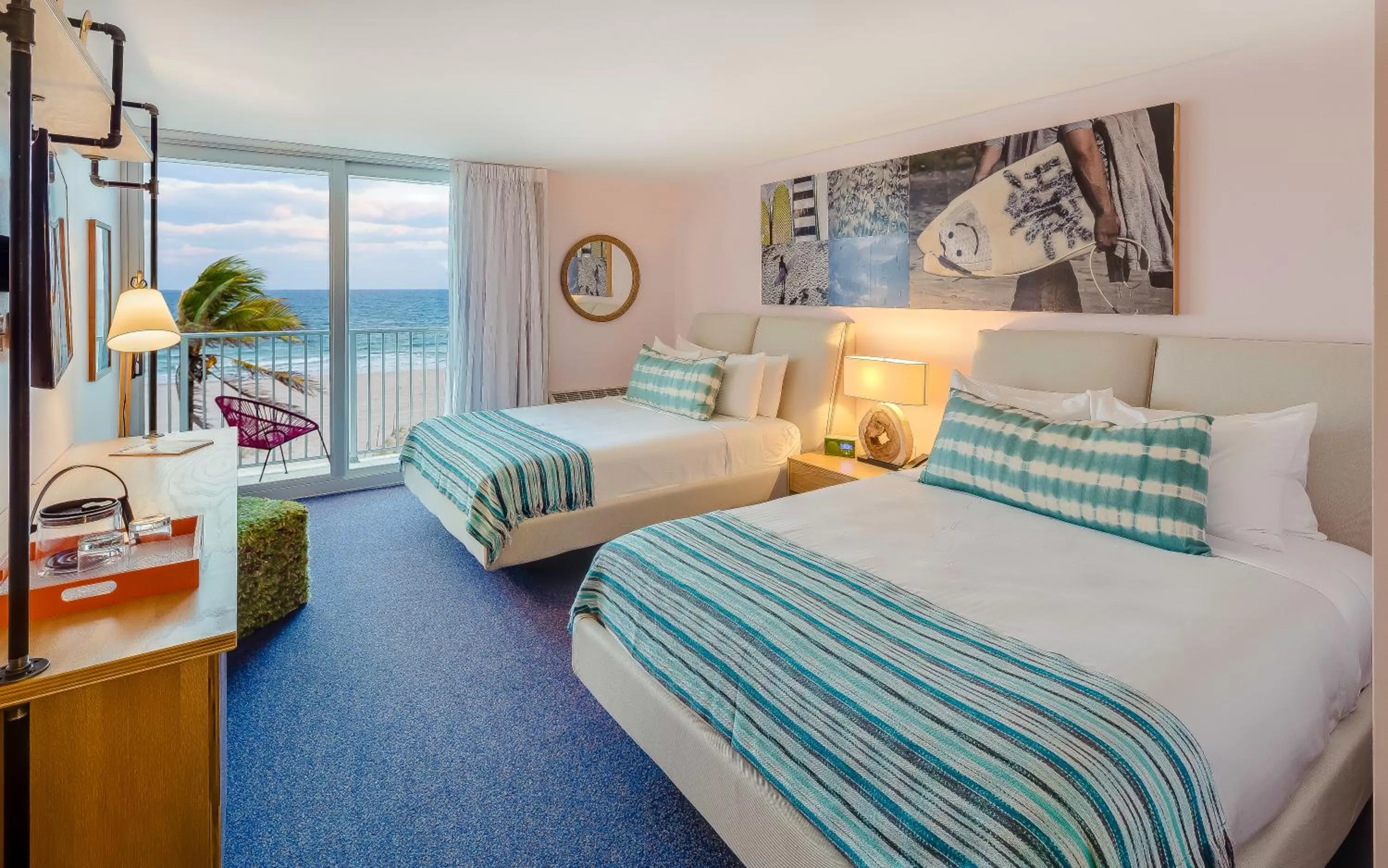TV and multimedia, Bed in Plunge Beach Resort