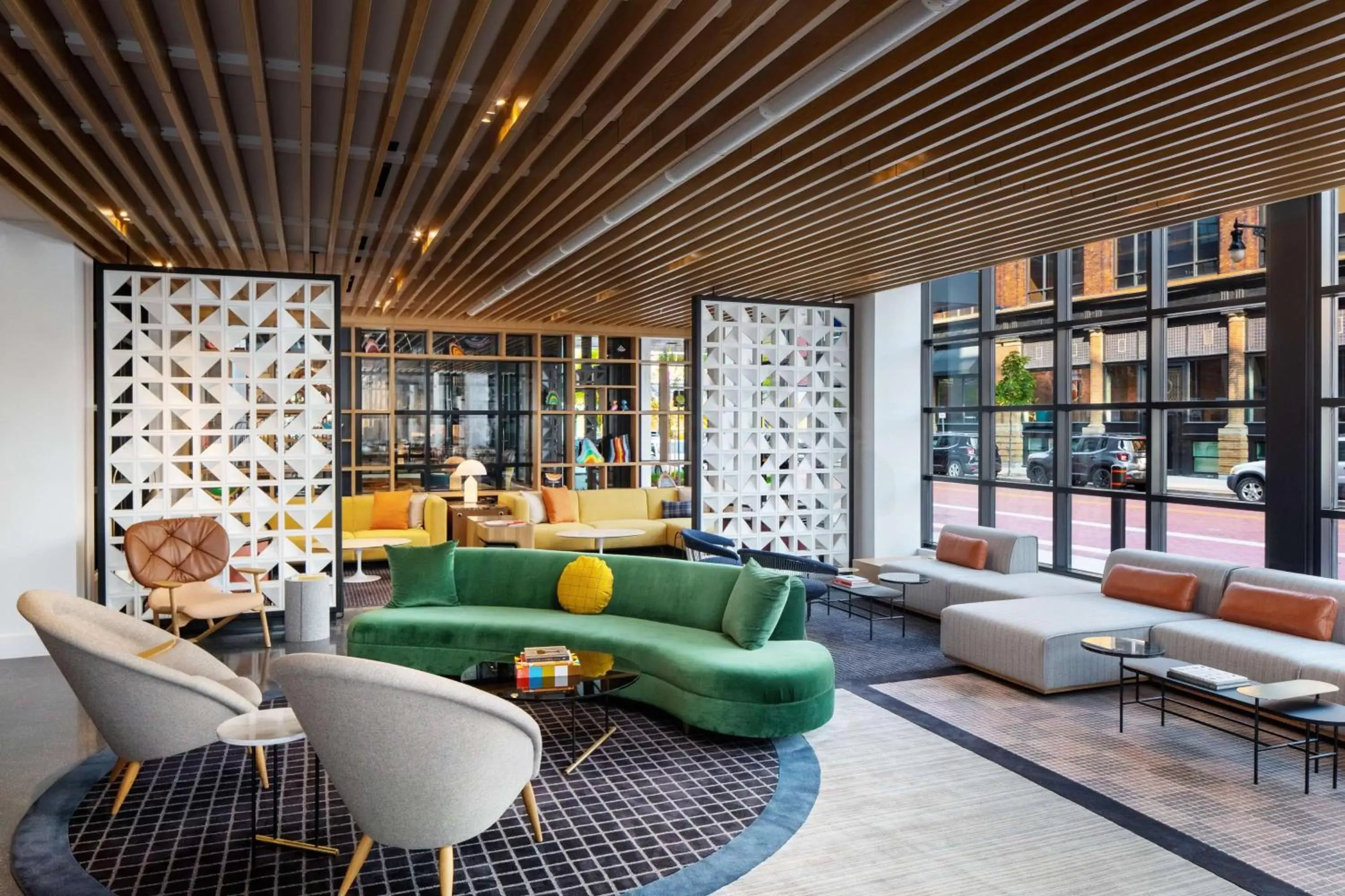 Lobby or reception in Canopy By Hilton Grand Rapids Downtown Lobby or reception in Canopy By Hilton Grand Rapids Downtown