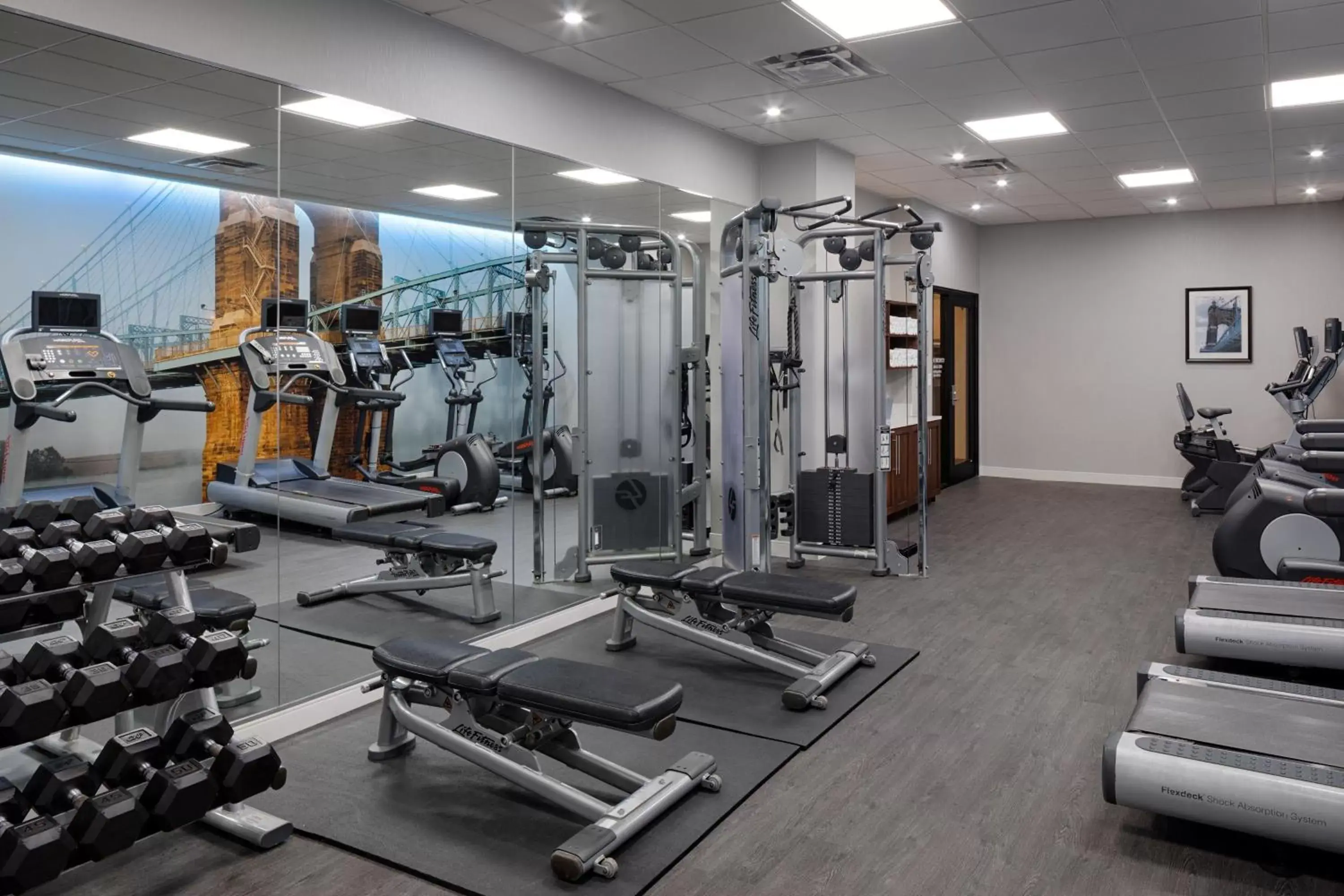 Fitness centre/facilities, Fitness Center/Facilities in Residence Inn by Marriott Cincinnati Downtown/The Phelps