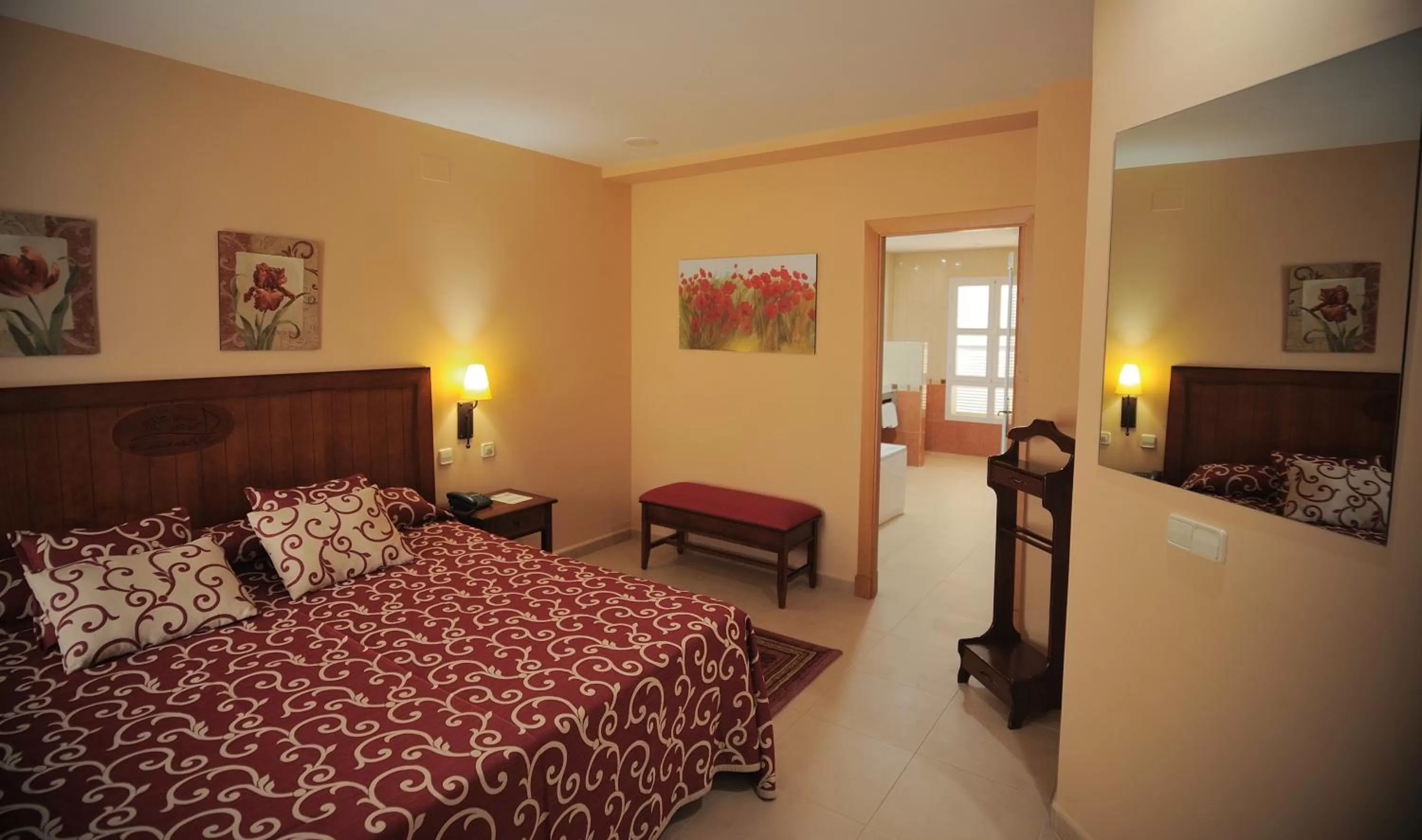 Bed in Gran Hotel Ciudad Del Sur