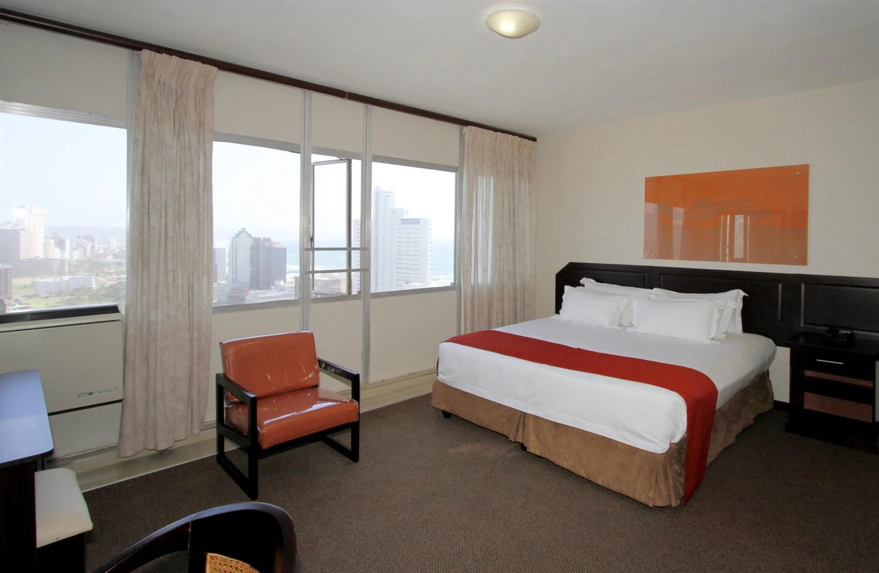 Bedroom, Bed in Coastlands Durban Self Catering Holiday Apartments