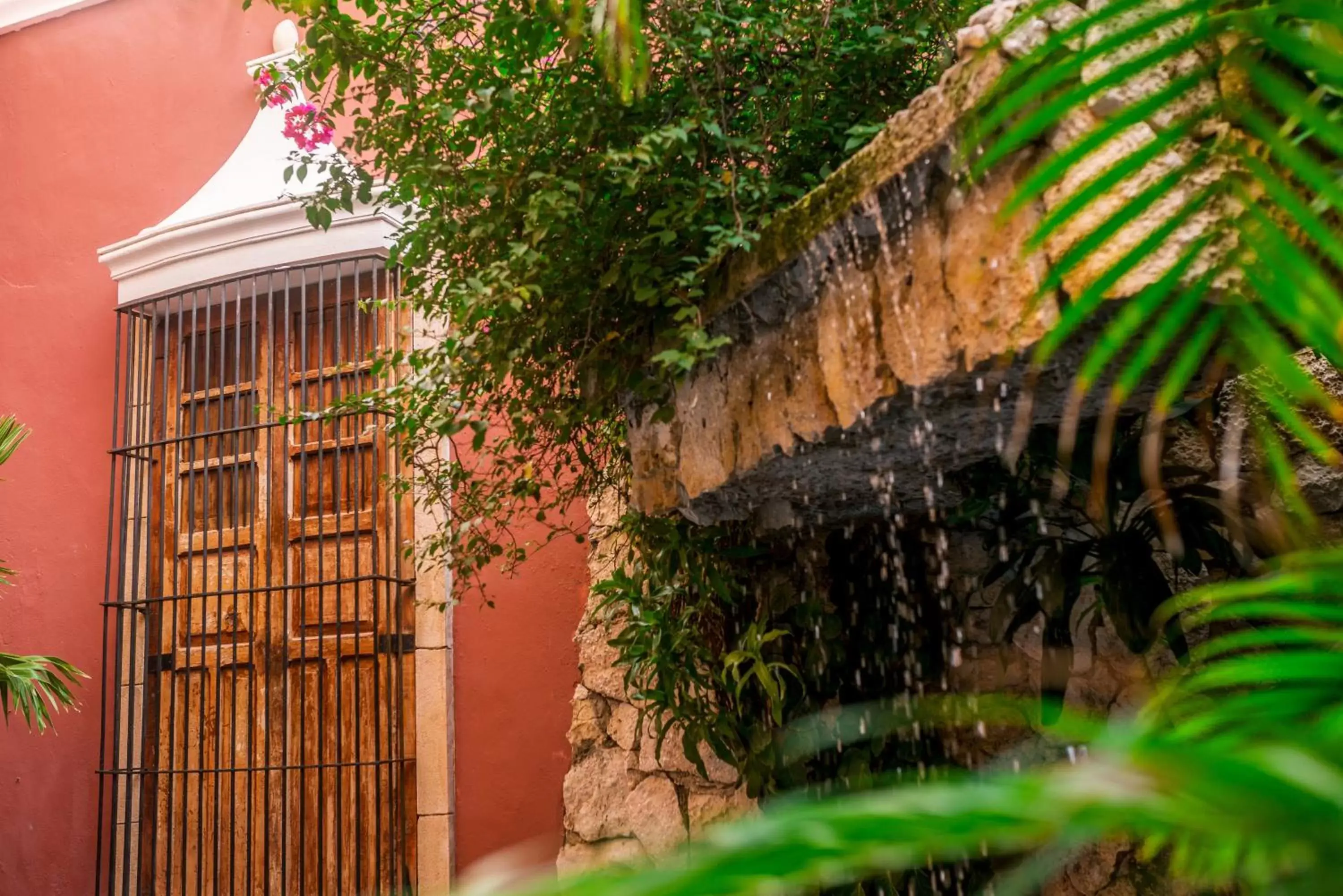 Swimming pool, Pool View in Hotel Colonial de Merida