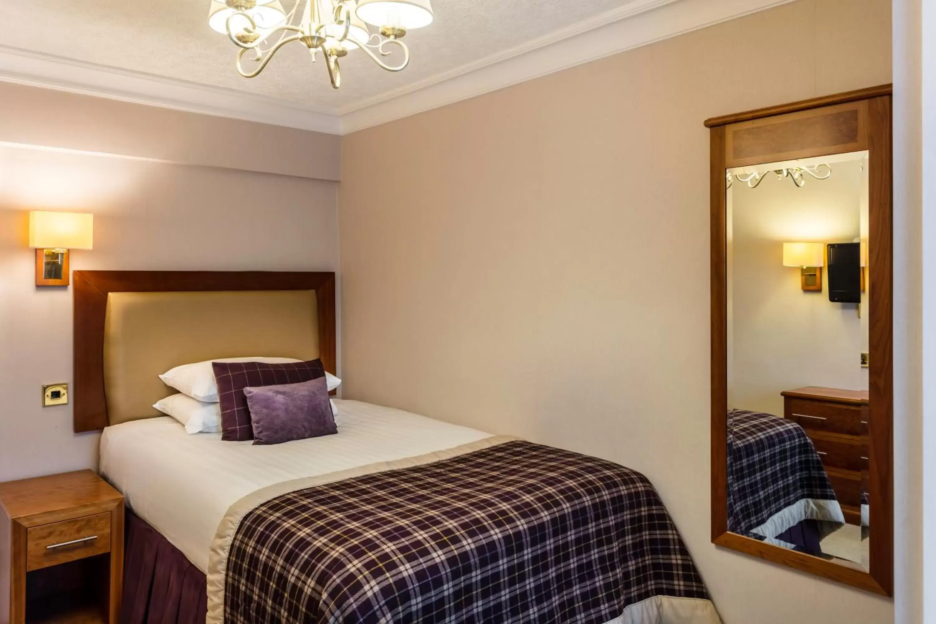 Bed in The Borrowdale Hotel