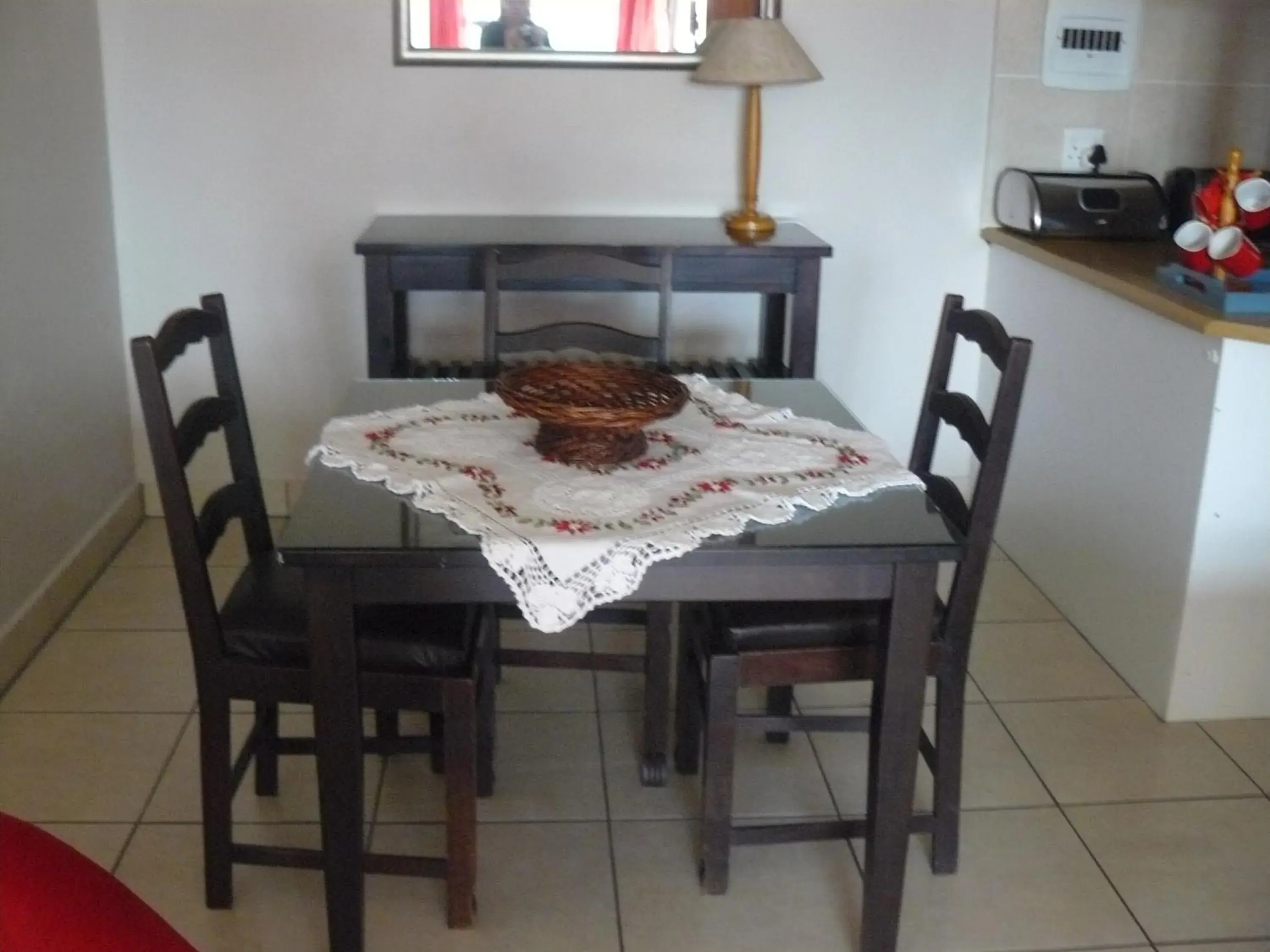 Kitchen or kitchenette, Dining Area in See More Guest House