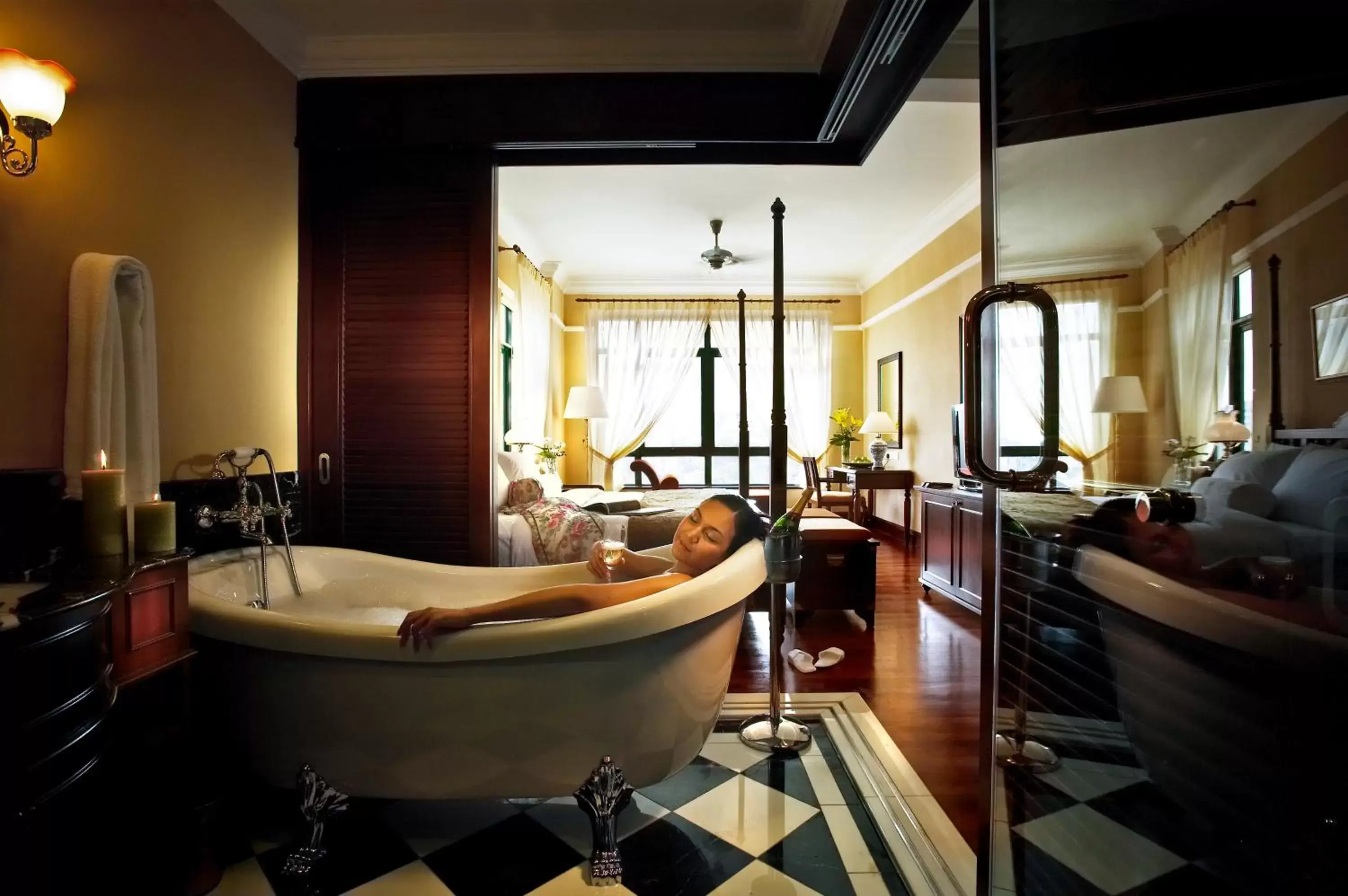 Bathroom in The Majestic Malacca Hotel - Small Luxury Hotels of the World