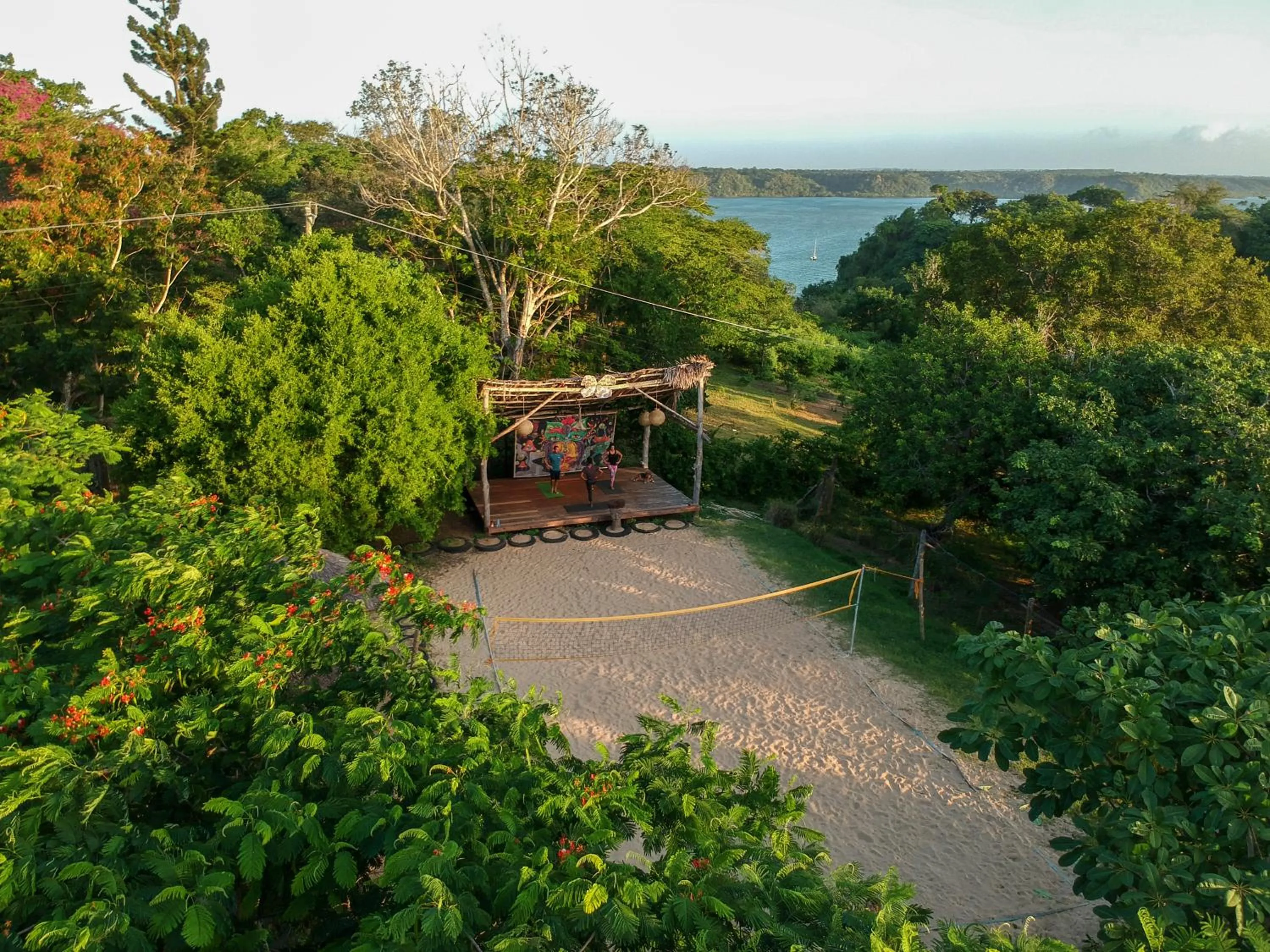 Garden in Distant Relatives Ecolodge & Backpackers