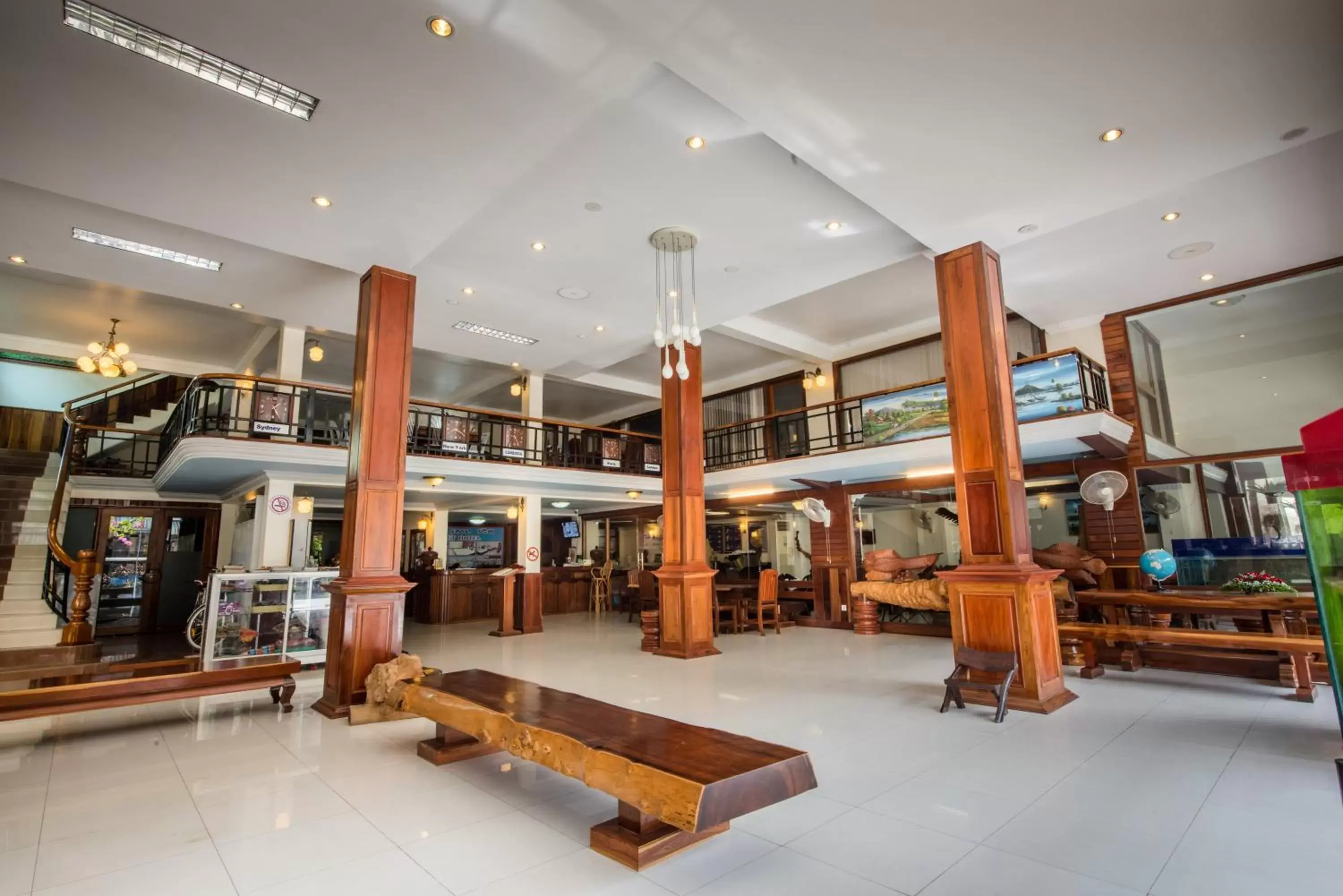 Lobby or reception, Lounge/Bar in Seng Hout Hotel
