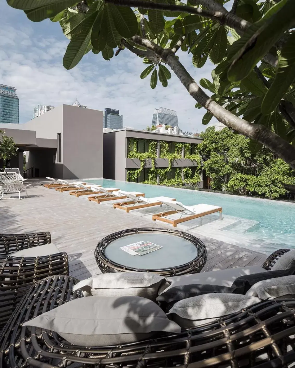 Swimming pool in Ad Lib Hotel Bangkok
