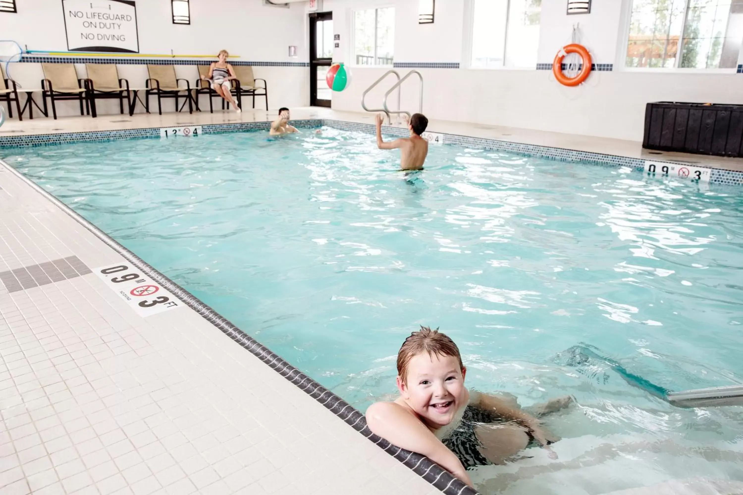 Swimming Pool in Staybridge Suites West Edmonton, an IHG Hotel