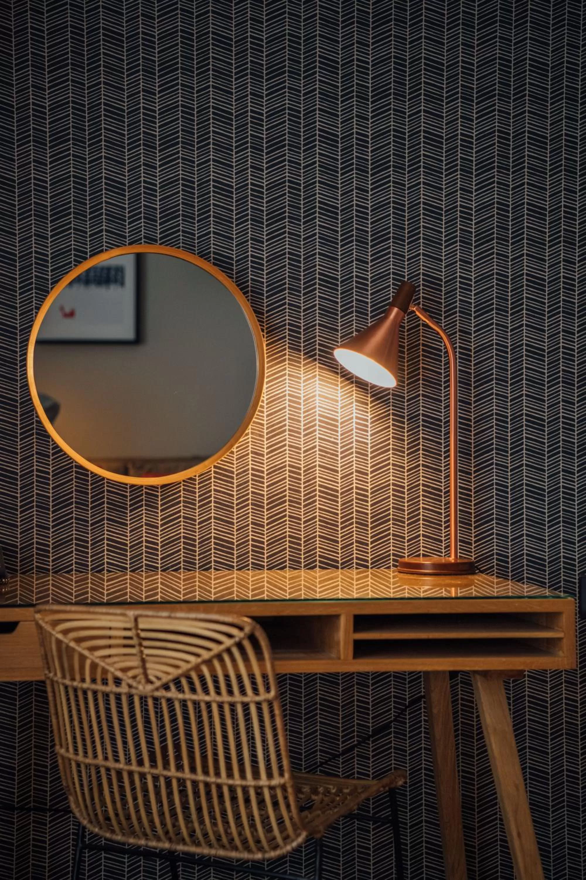 Seating area in The Fox at Willian