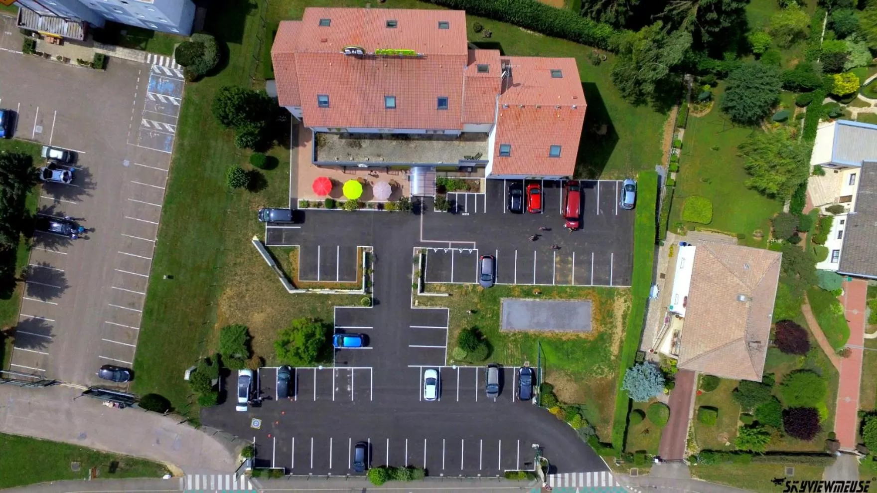 Bird's eye view in B&B HOTEL Verdun