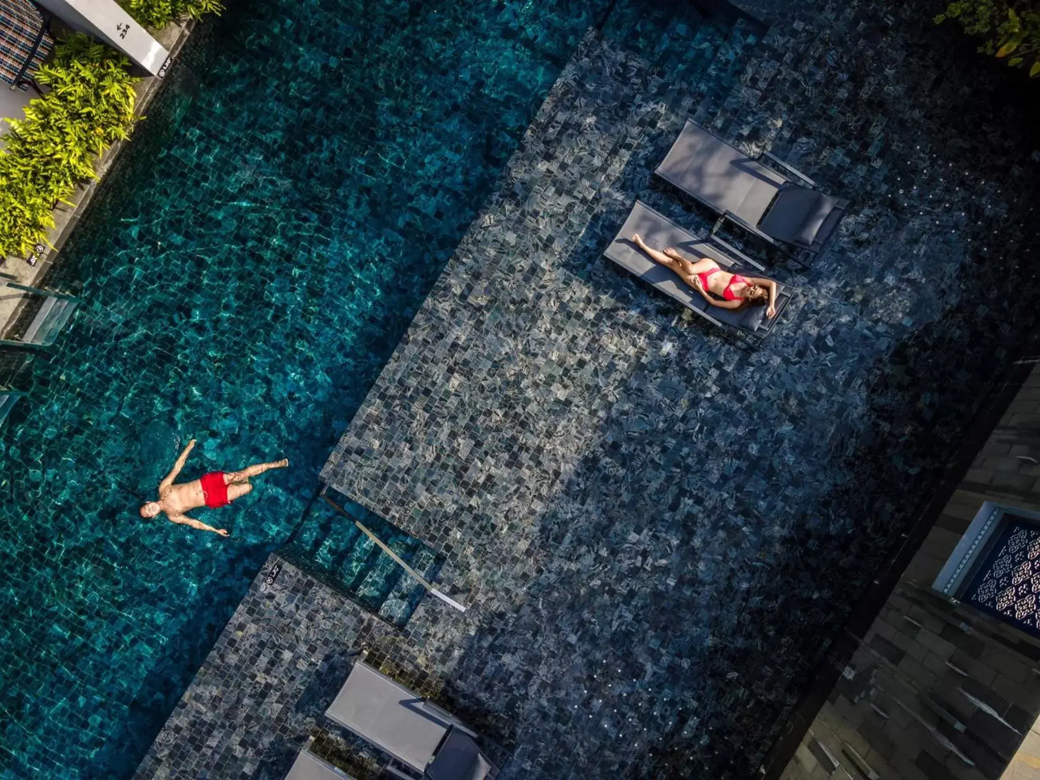 Swimming pool, Bird's-eye View in Hotel Indigo Phuket Patong, an IHG Hotel