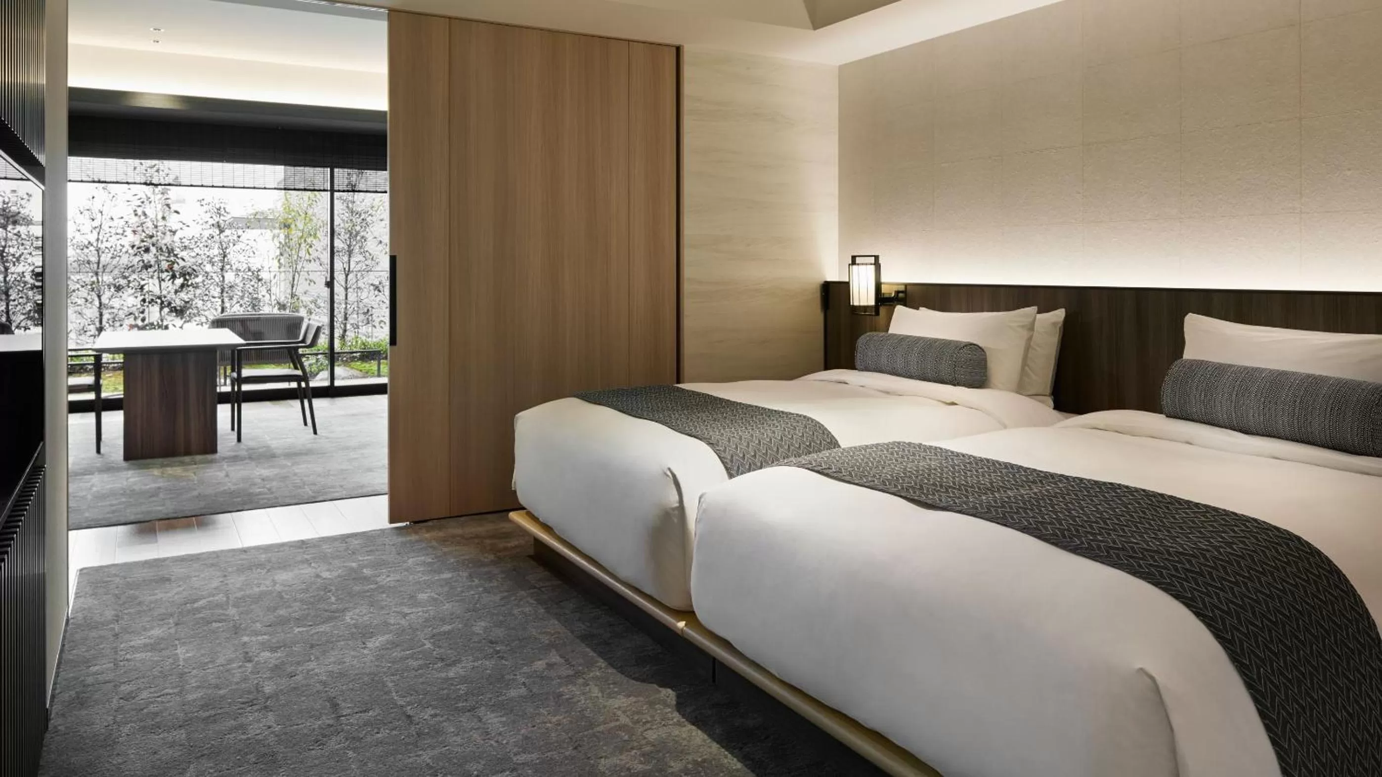 Photo of the whole room, Bed in The Thousand Kyoto